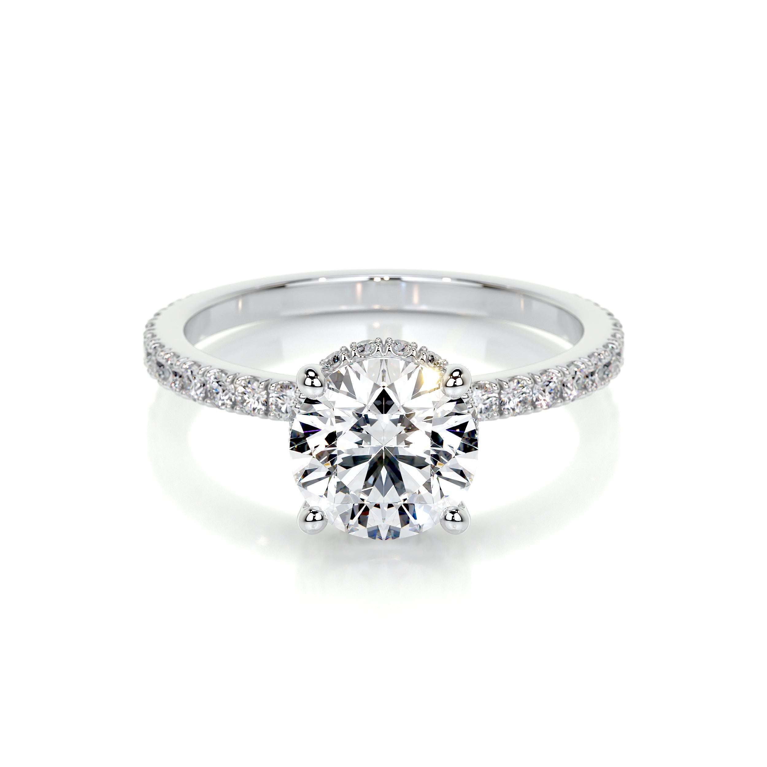 Vivienne Lab Grown Diamond Ring -14K White Gold