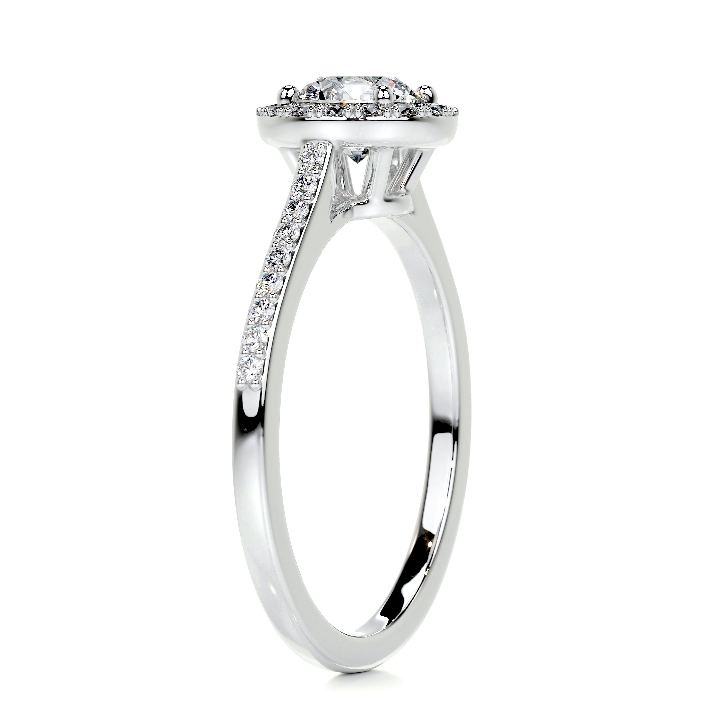 Layla Diamond Engagement Ring -Platinum