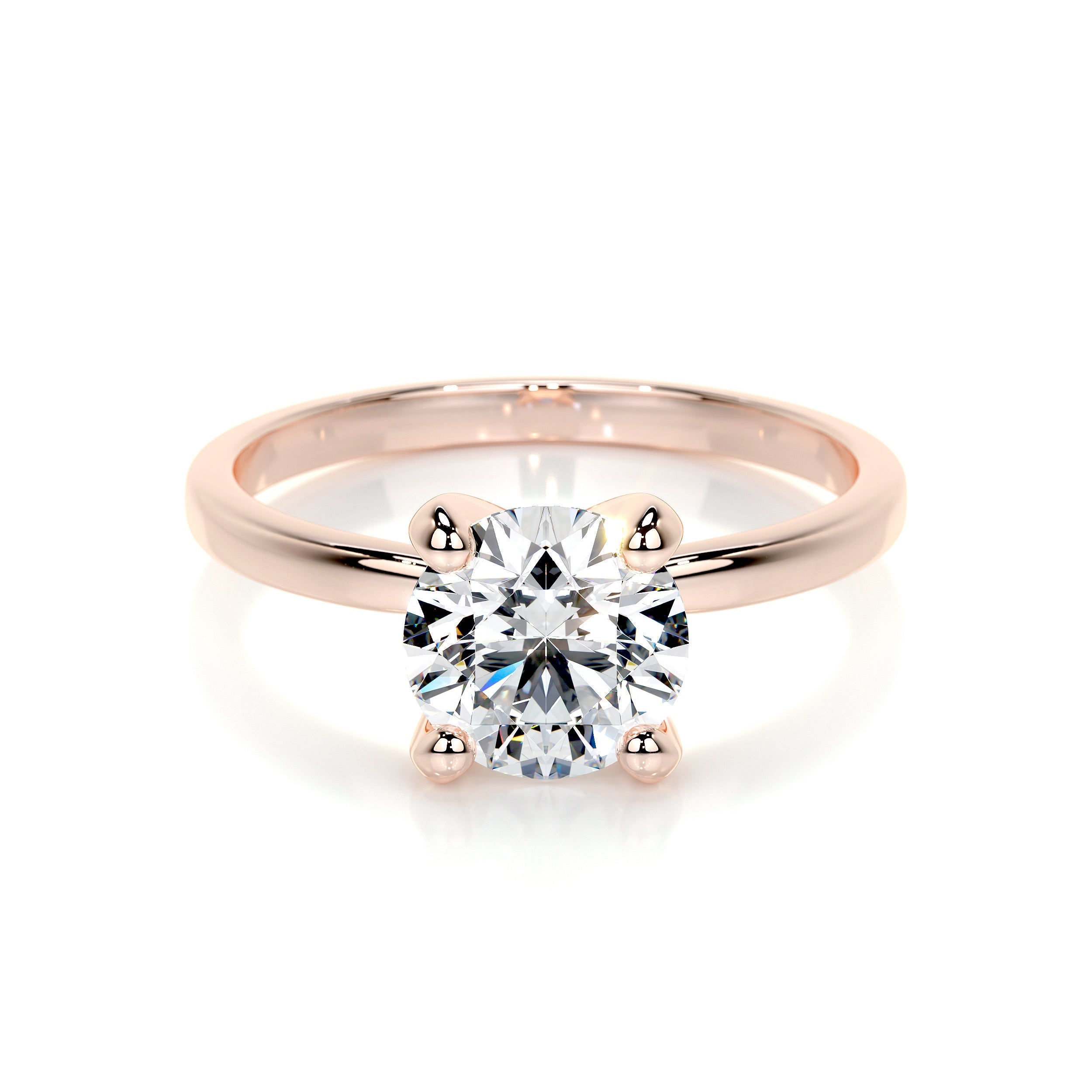 Jessica Lab Grown Diamond Ring (1.5 Carat) -14K Rose Gold
