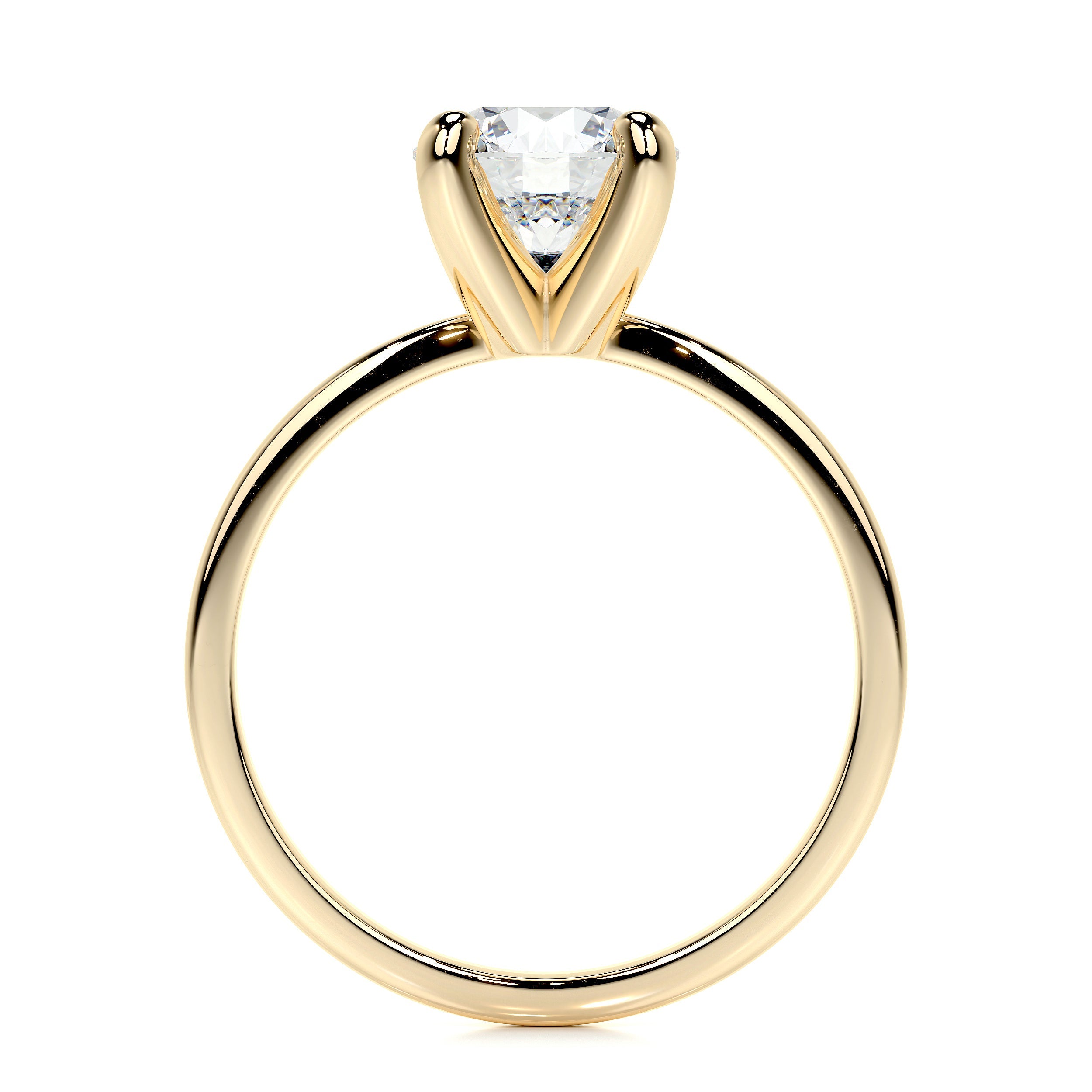 Jessica Lab Grown Diamond Ring (1.5 Carat) -18K Yellow Gold