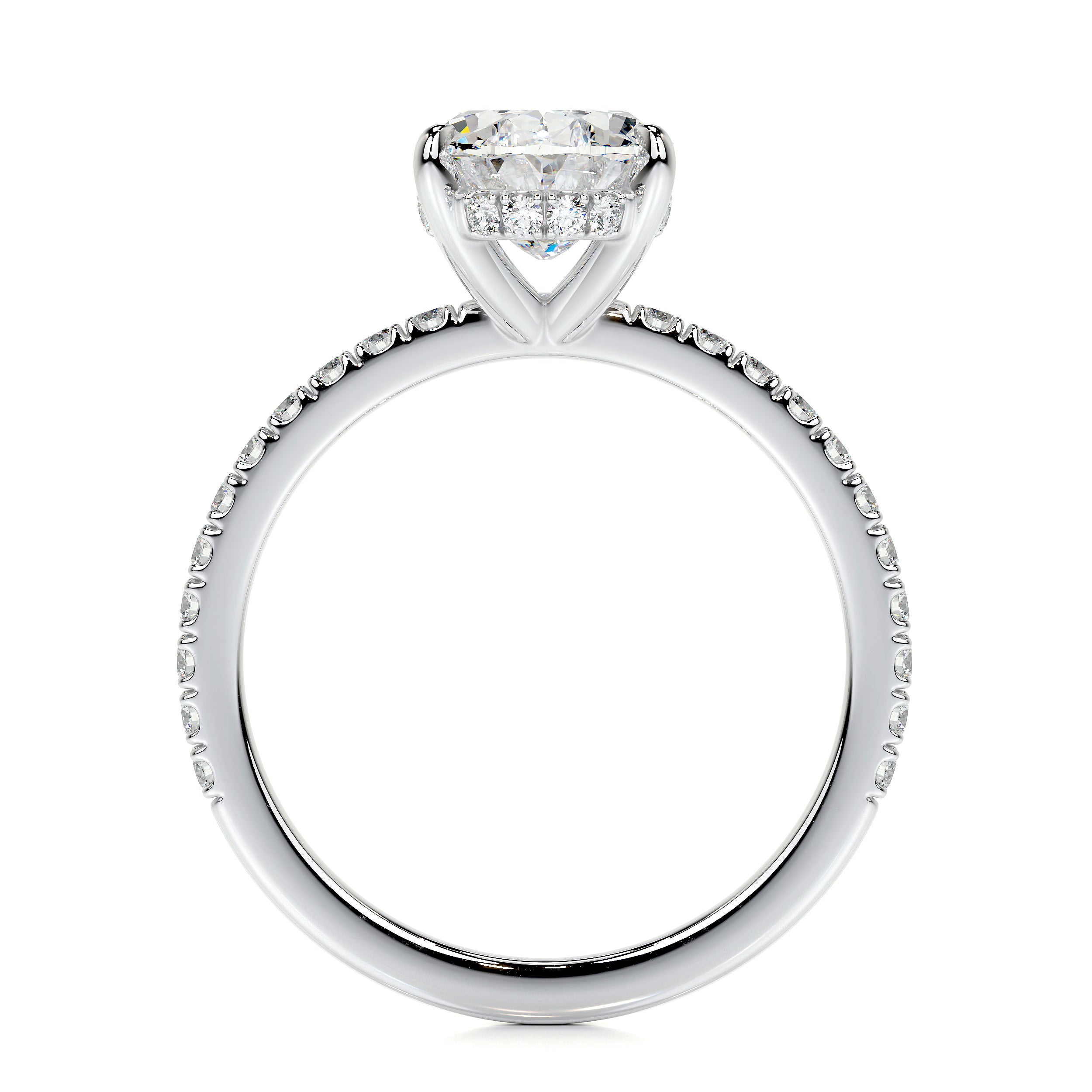 Lucy Lab Grown Diamond Ring -18K White Gold