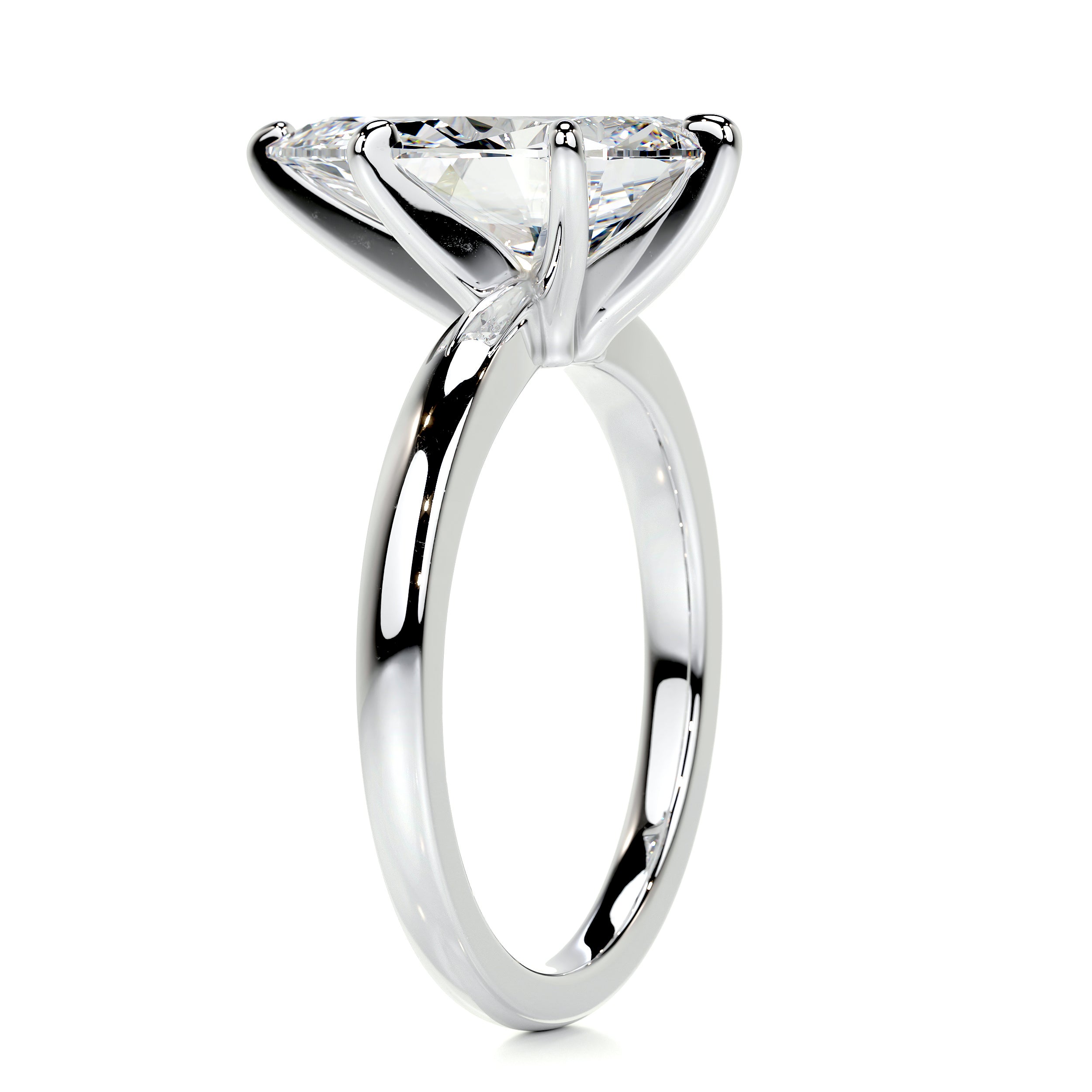 Adaline Diamond Engagement Ring -14K White Gold