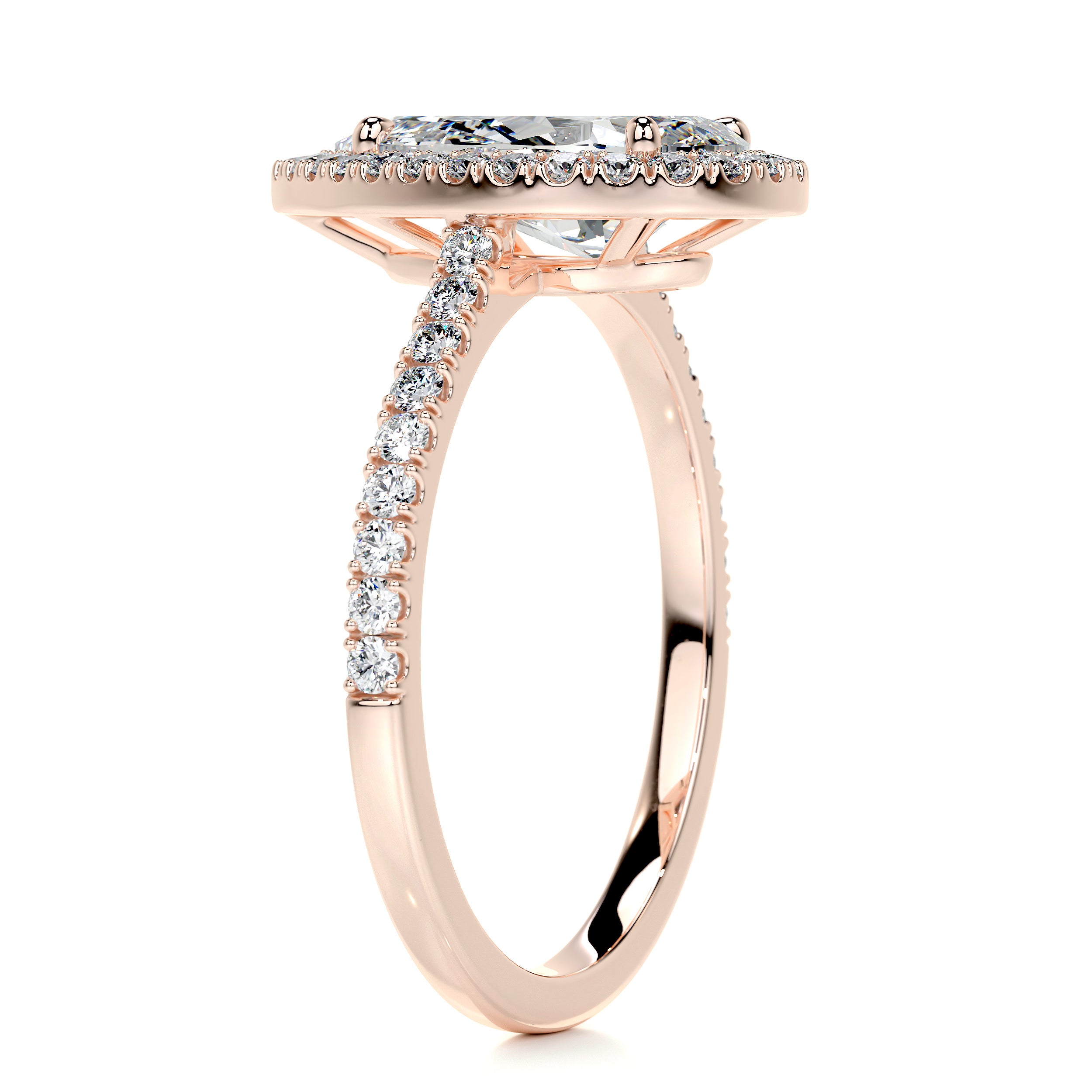 Sophia Diamond Engagement Ring -14K Rose Gold