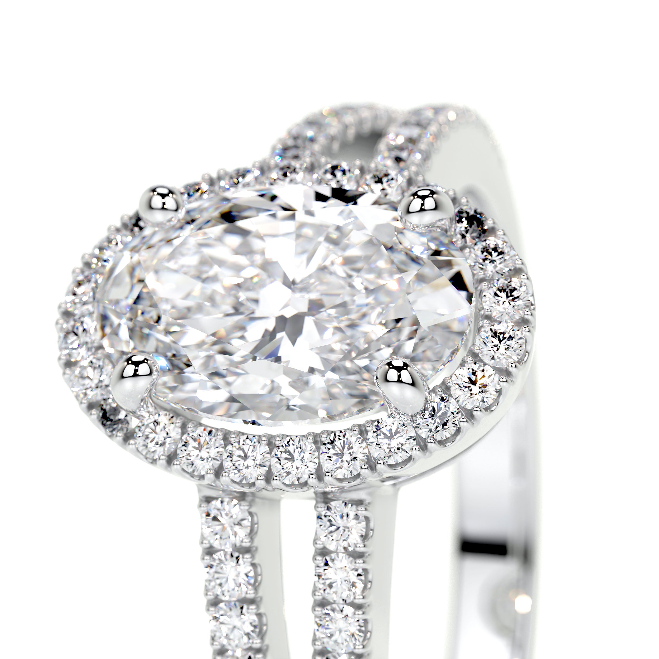 Brielle Lab Grown Diamond Ring (1.2 Carat) -Platinum