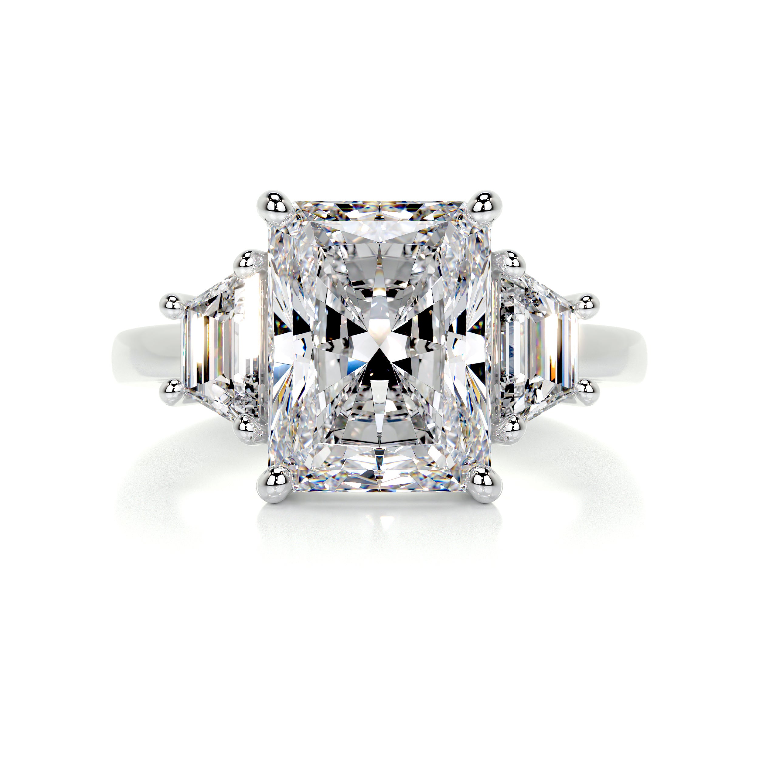 Skylar Diamond Engagement Ring -Platinum