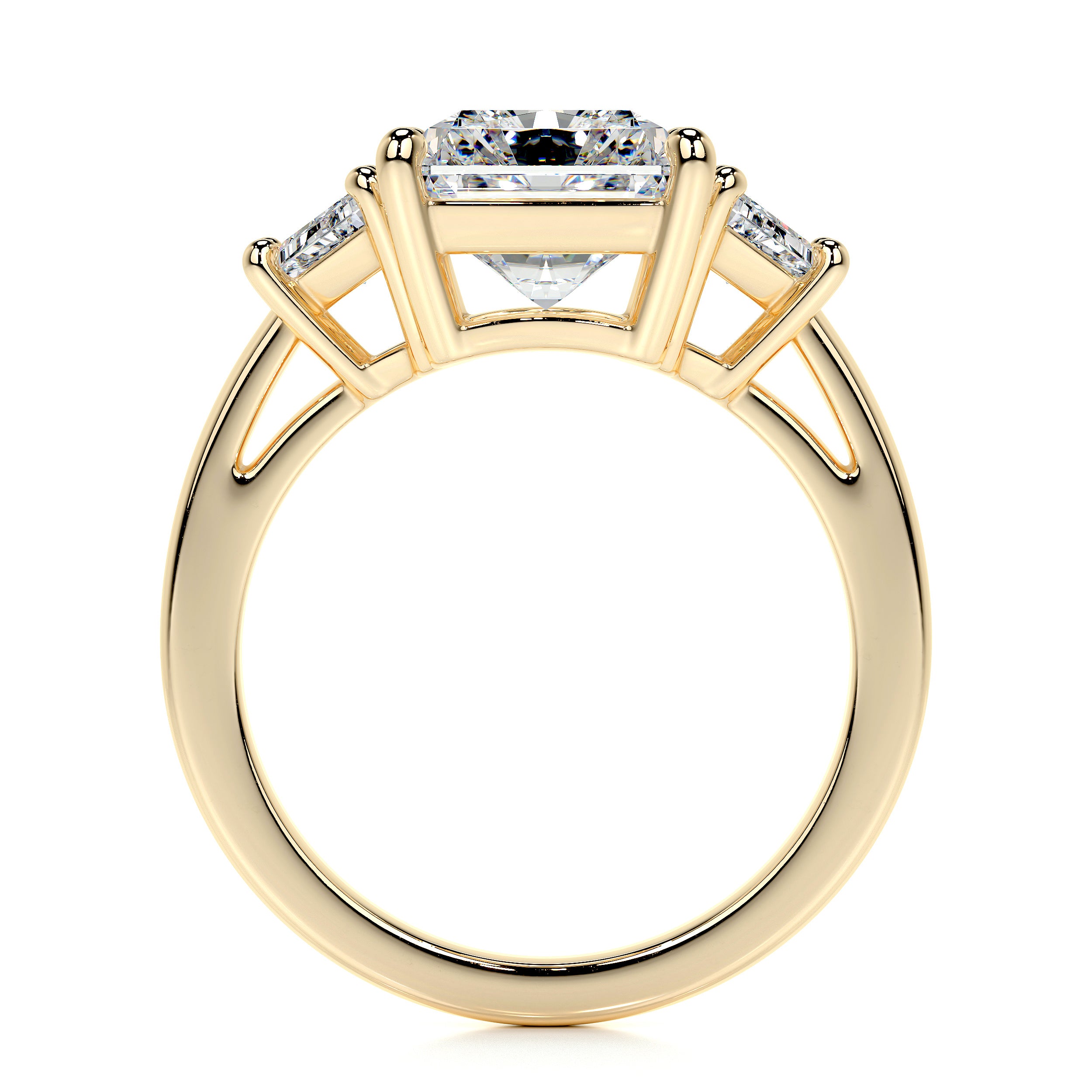 Skylar Lab Grown Diamond Ring -18K Yellow Gold