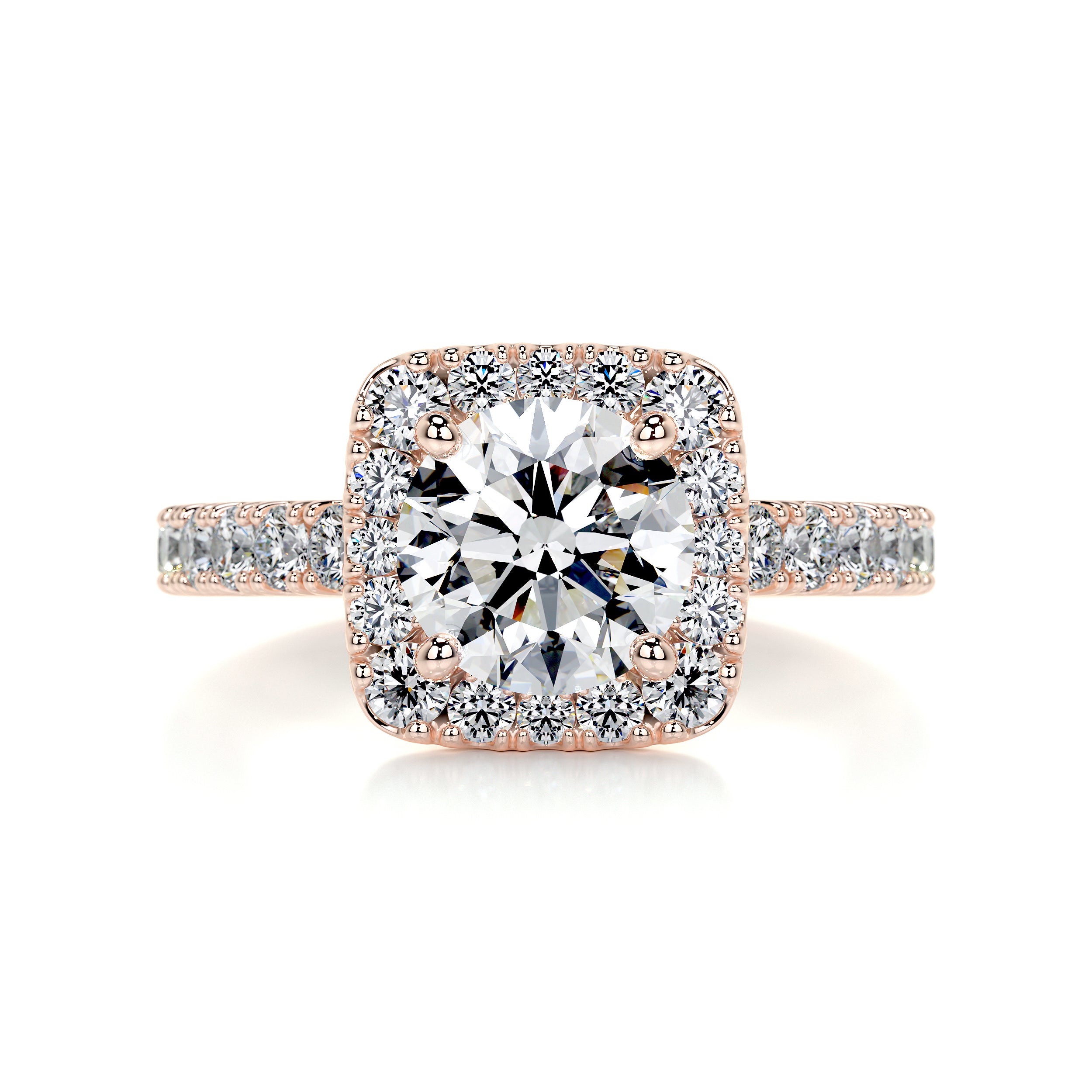 Sienna Diamond Engagement Ring -14K Rose Gold