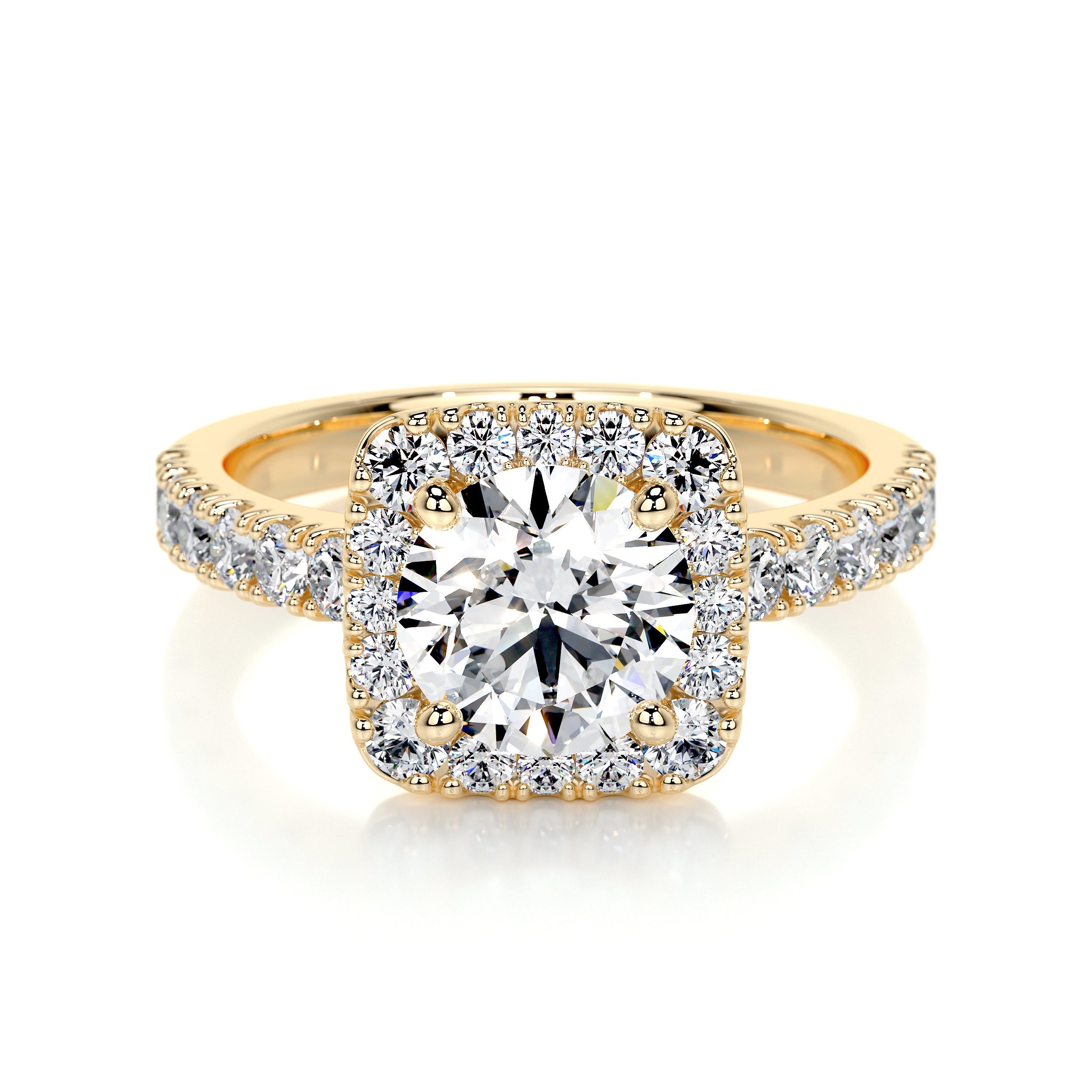 Sienna Lab Grown Diamond Ring -18K Yellow Gold