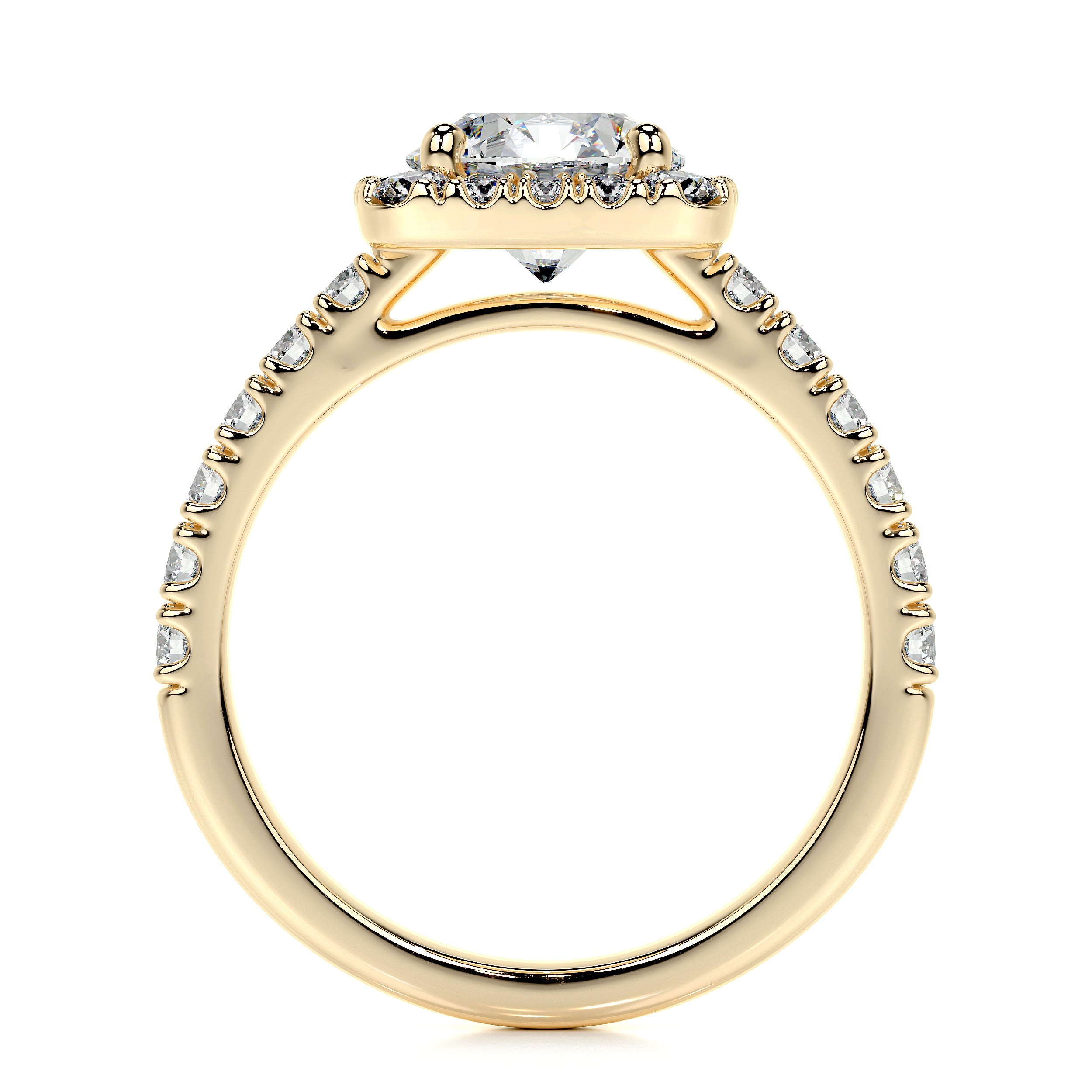 Sienna Lab Grown Diamond Ring -18K Yellow Gold