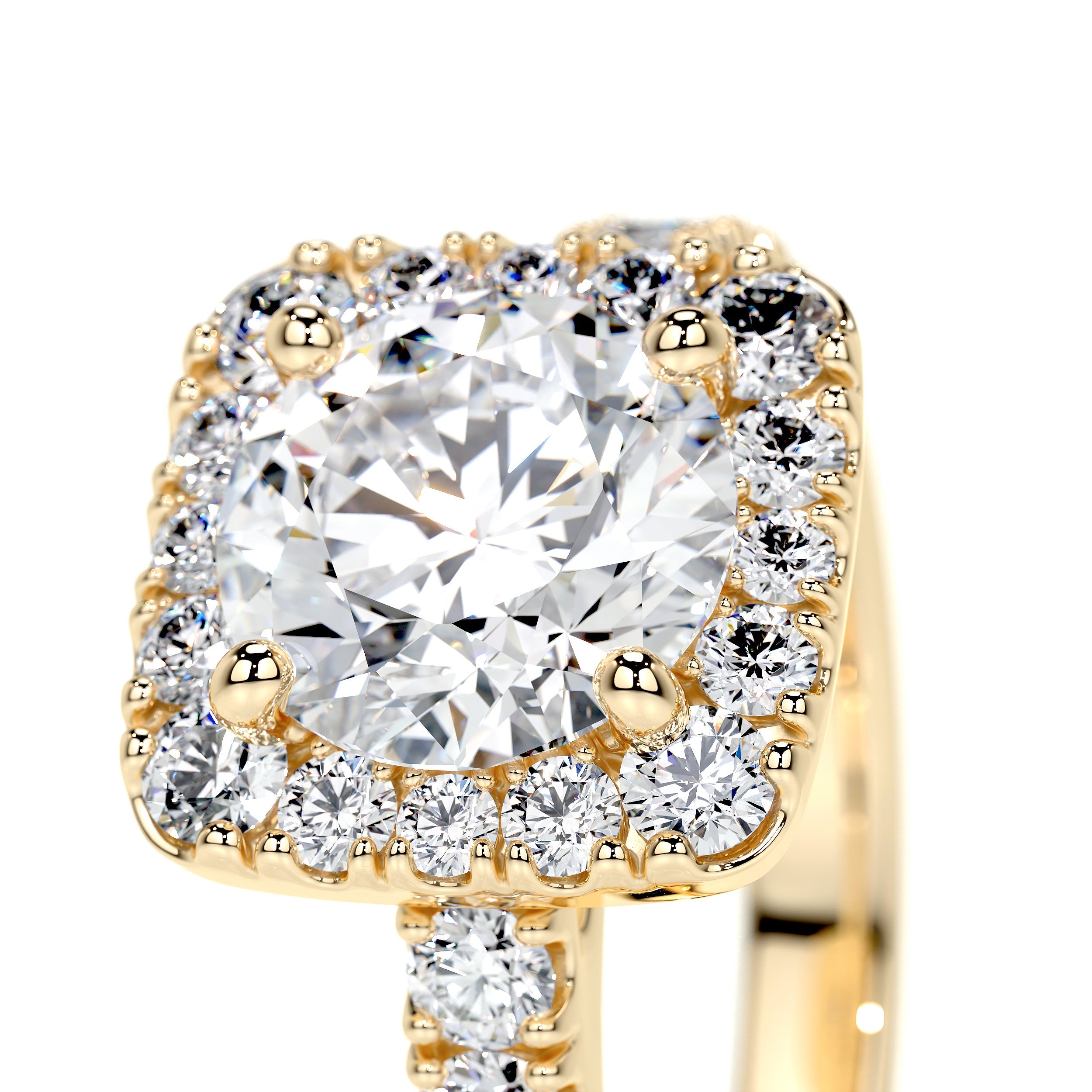 Sienna Lab Grown Diamond Ring -18K Yellow Gold