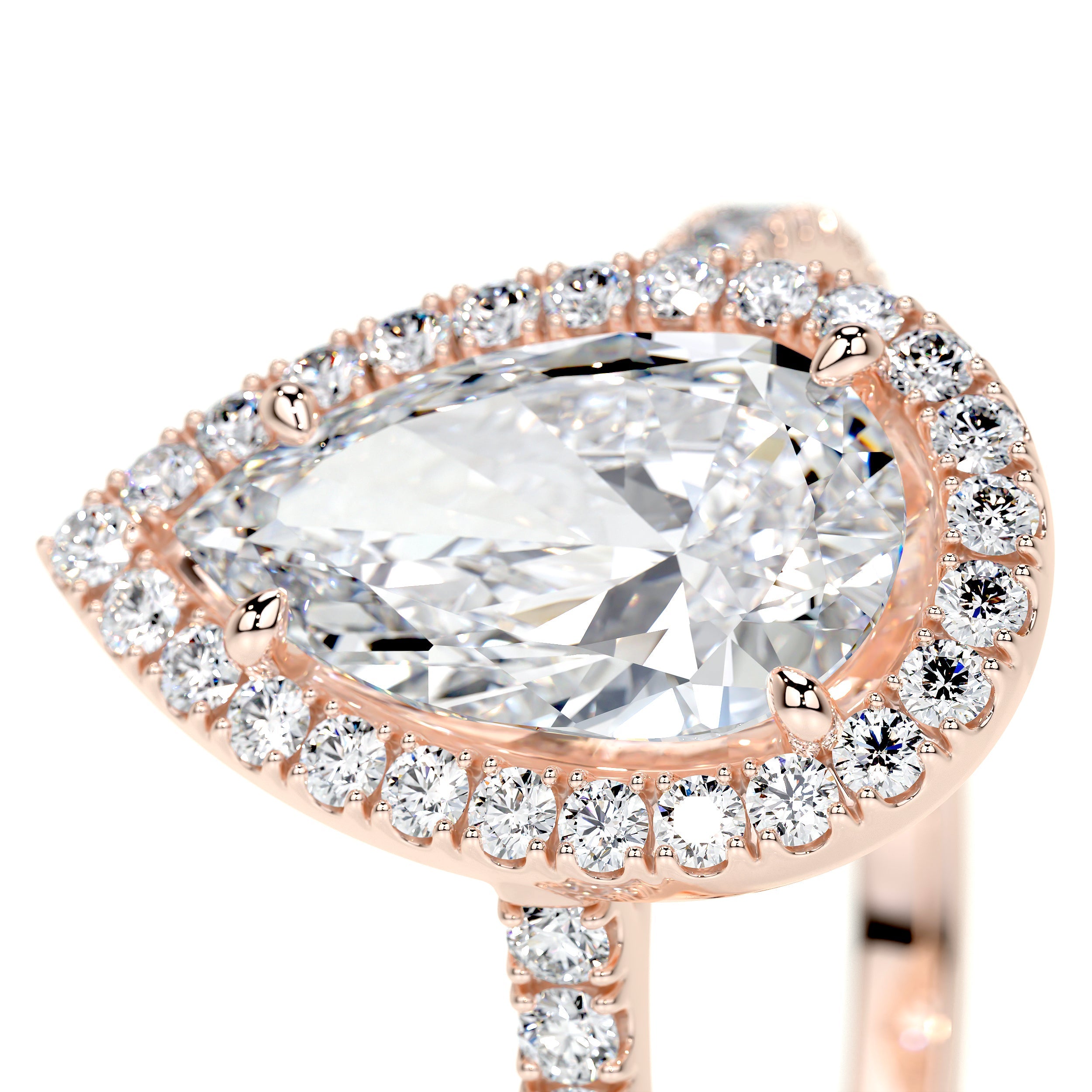 Sophia Lab Grown Diamond Ring -14K Rose Gold