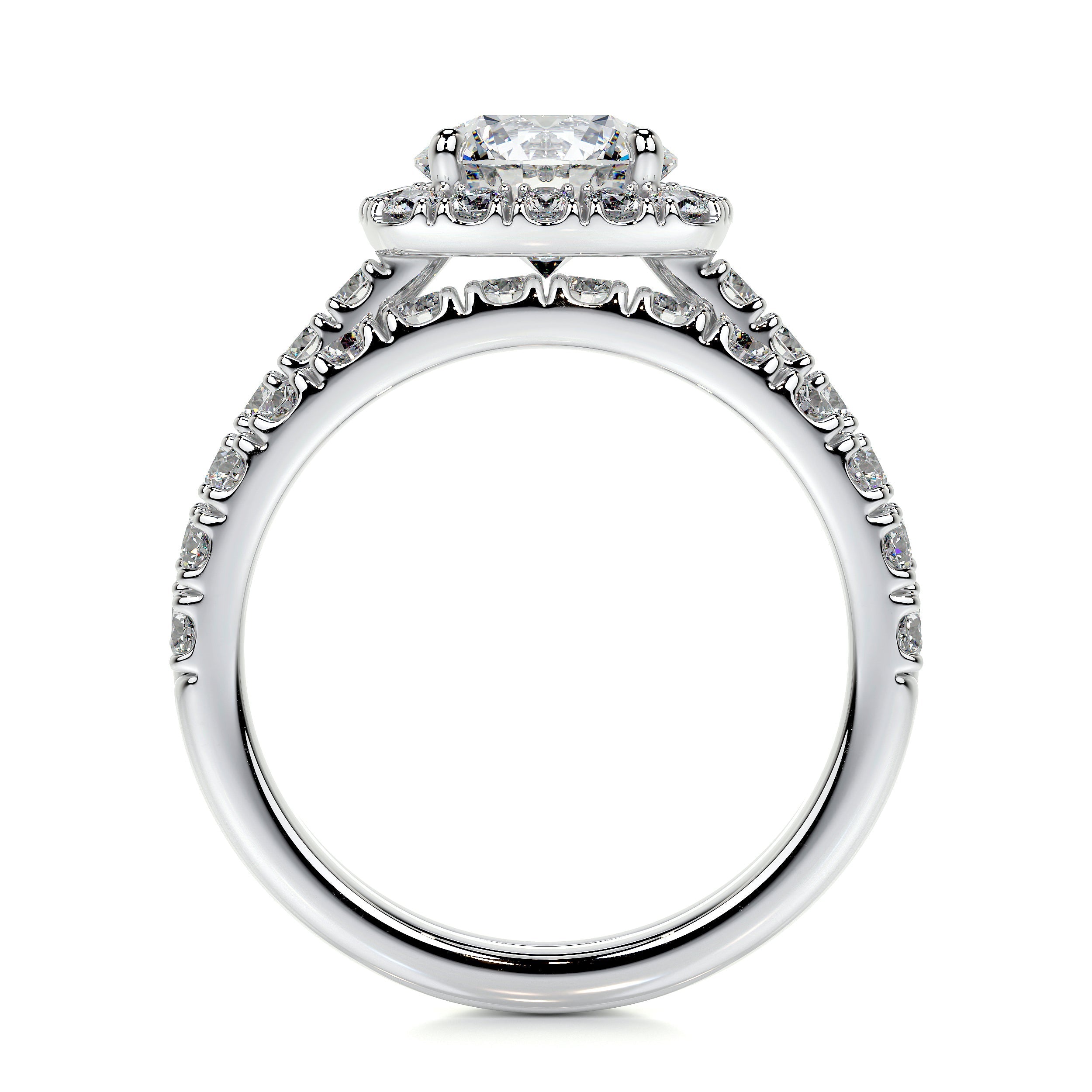 Sienna Lab Grown Diamond Bridal Set -14K White Gold