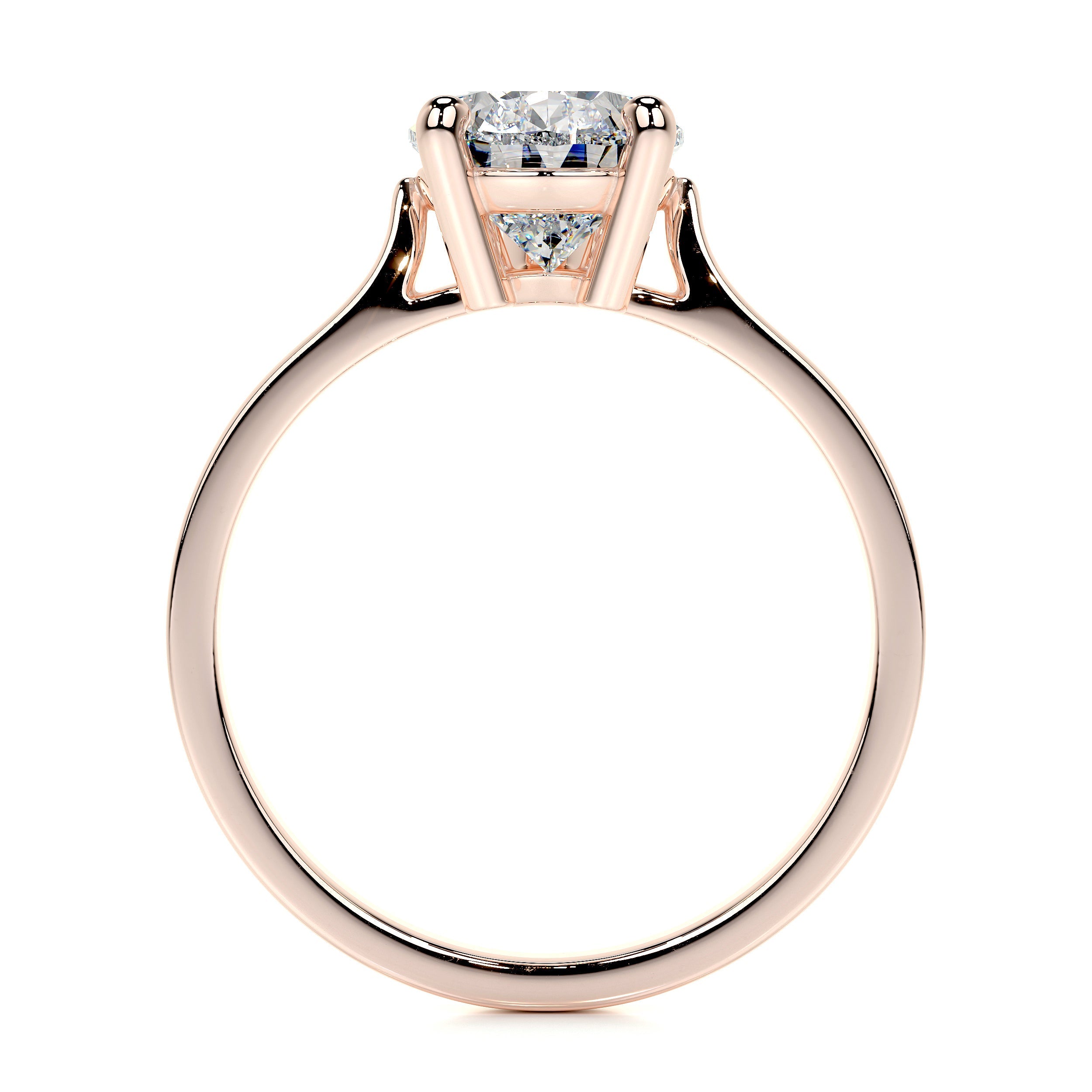 Jessica Lab Grown Diamond Ring (2 Carat) -14K Rose Gold
