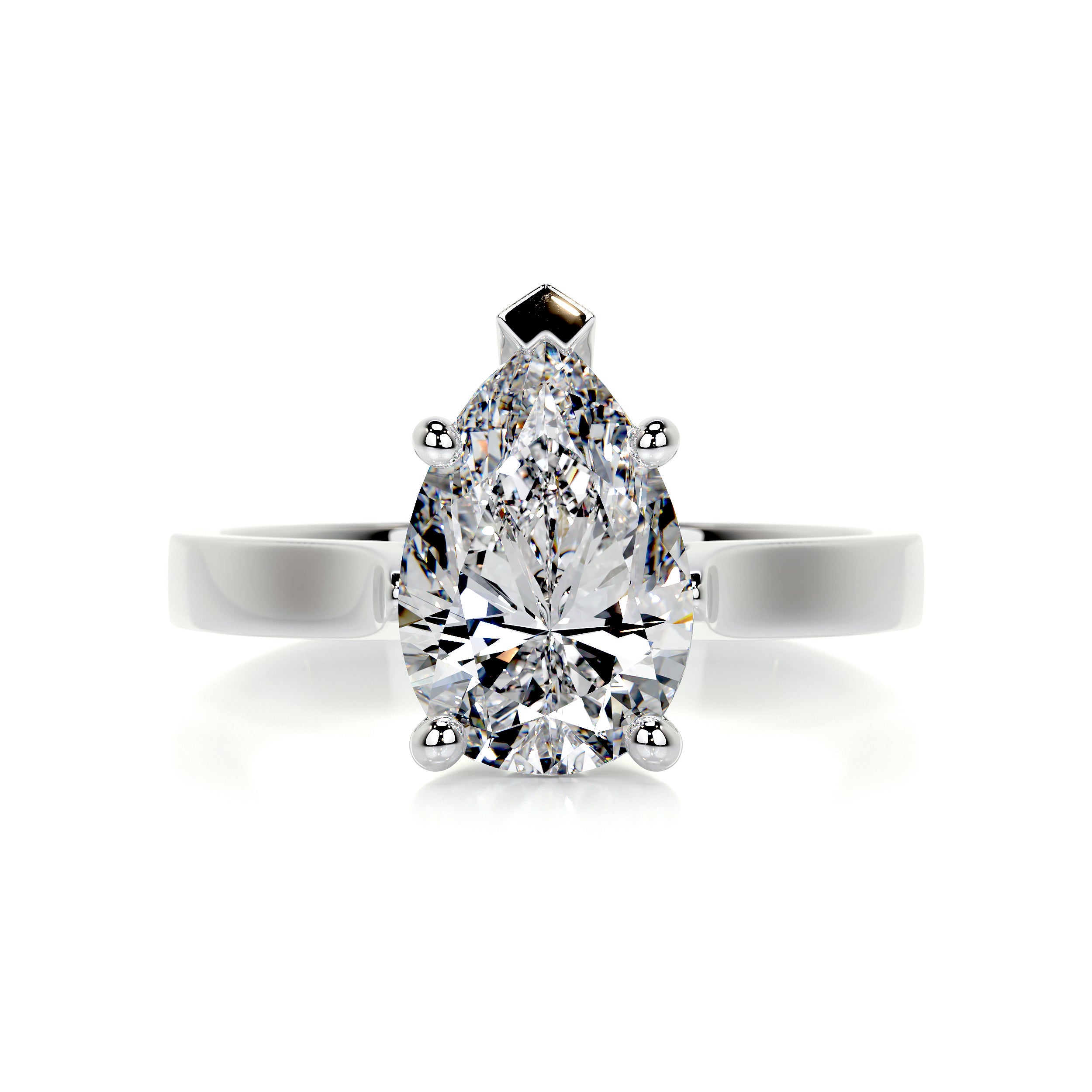 Jessica Diamond Engagement Ring -Platinum