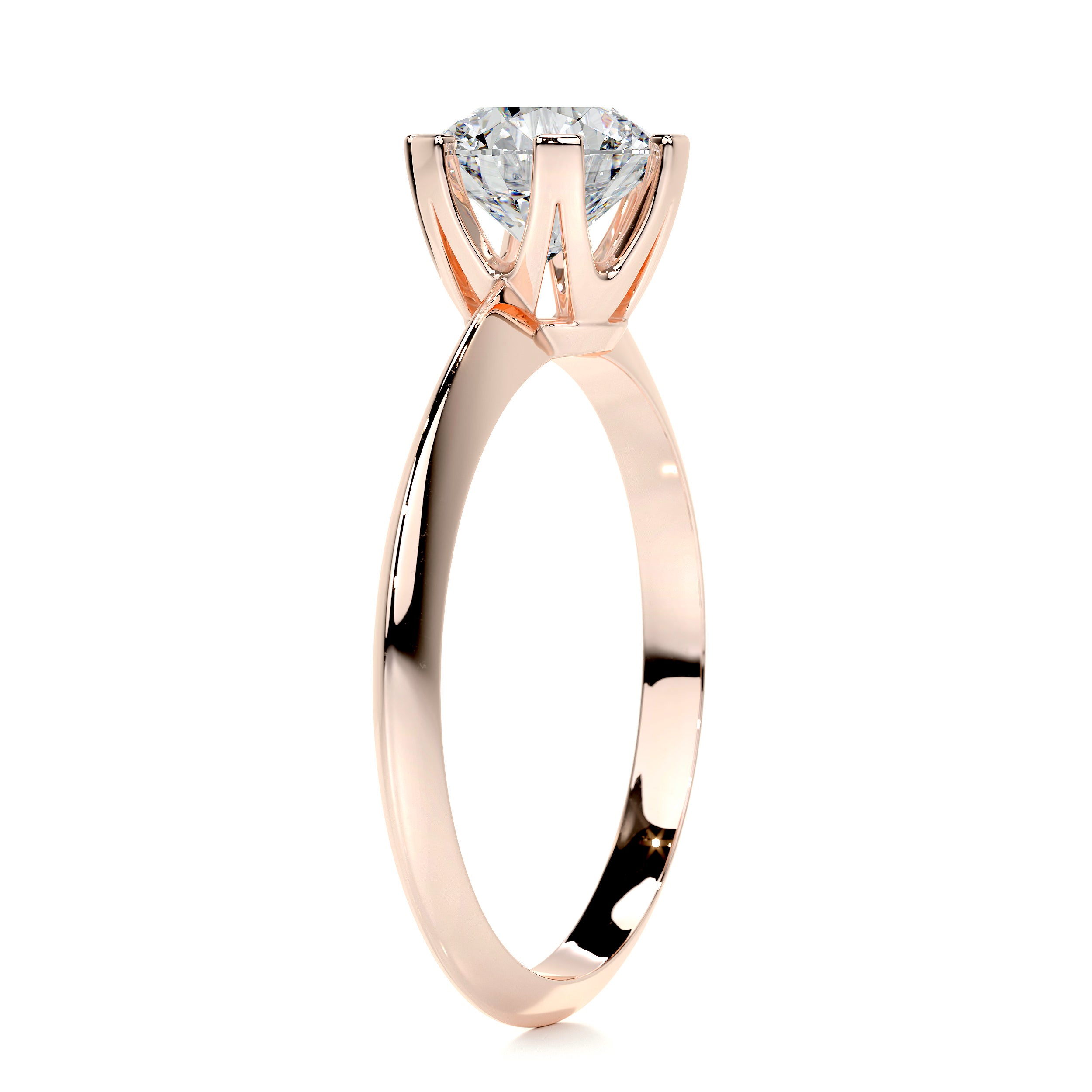 Alexis Diamond Engagement Ring -14K Rose Gold