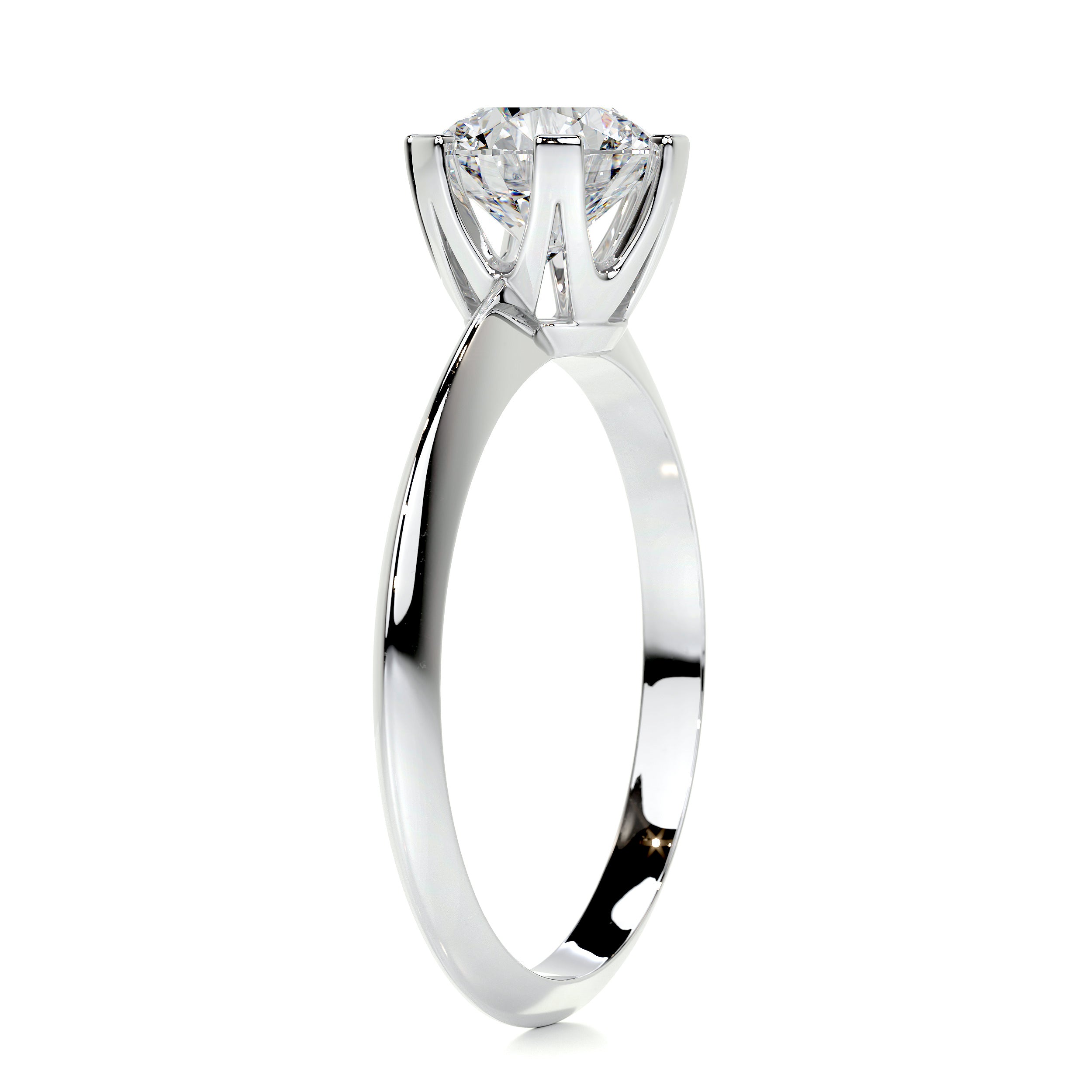 Alexis Diamond Engagement Ring -14K White Gold