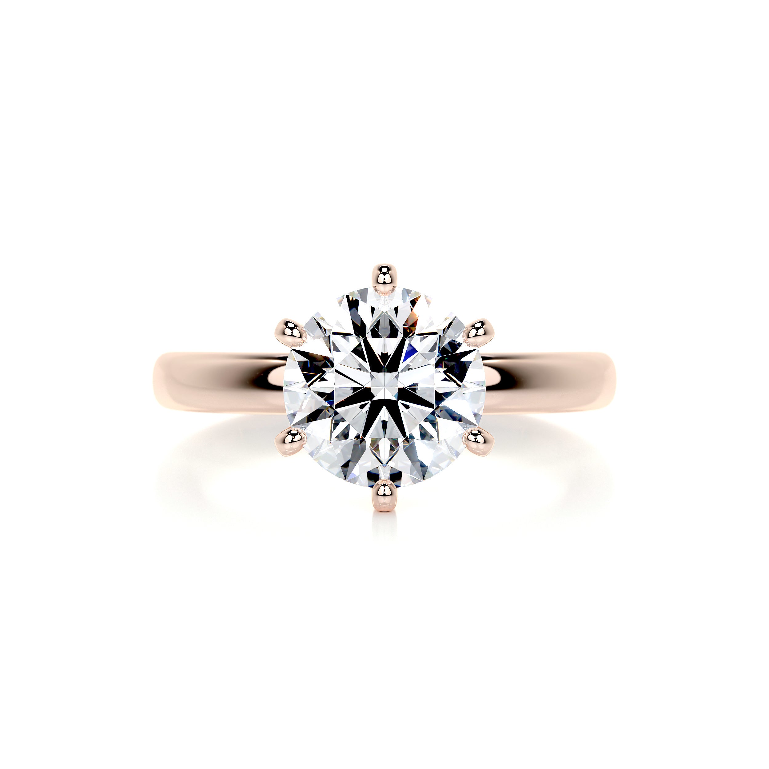 Jessica Diamond Engagement Ring -14K Rose Gold