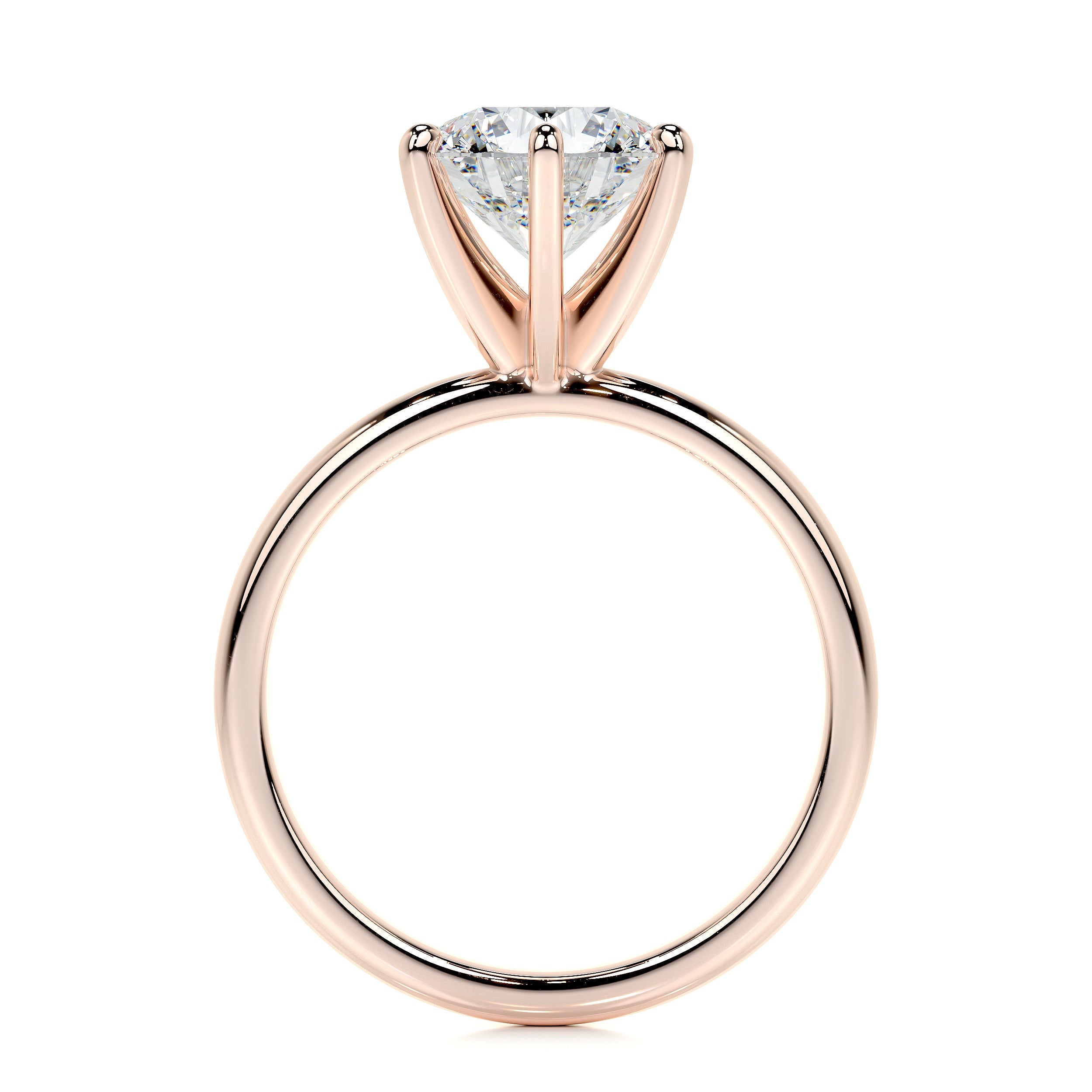 Jessica Lab Grown Diamond Ring (2 Carat) -14K Rose Gold