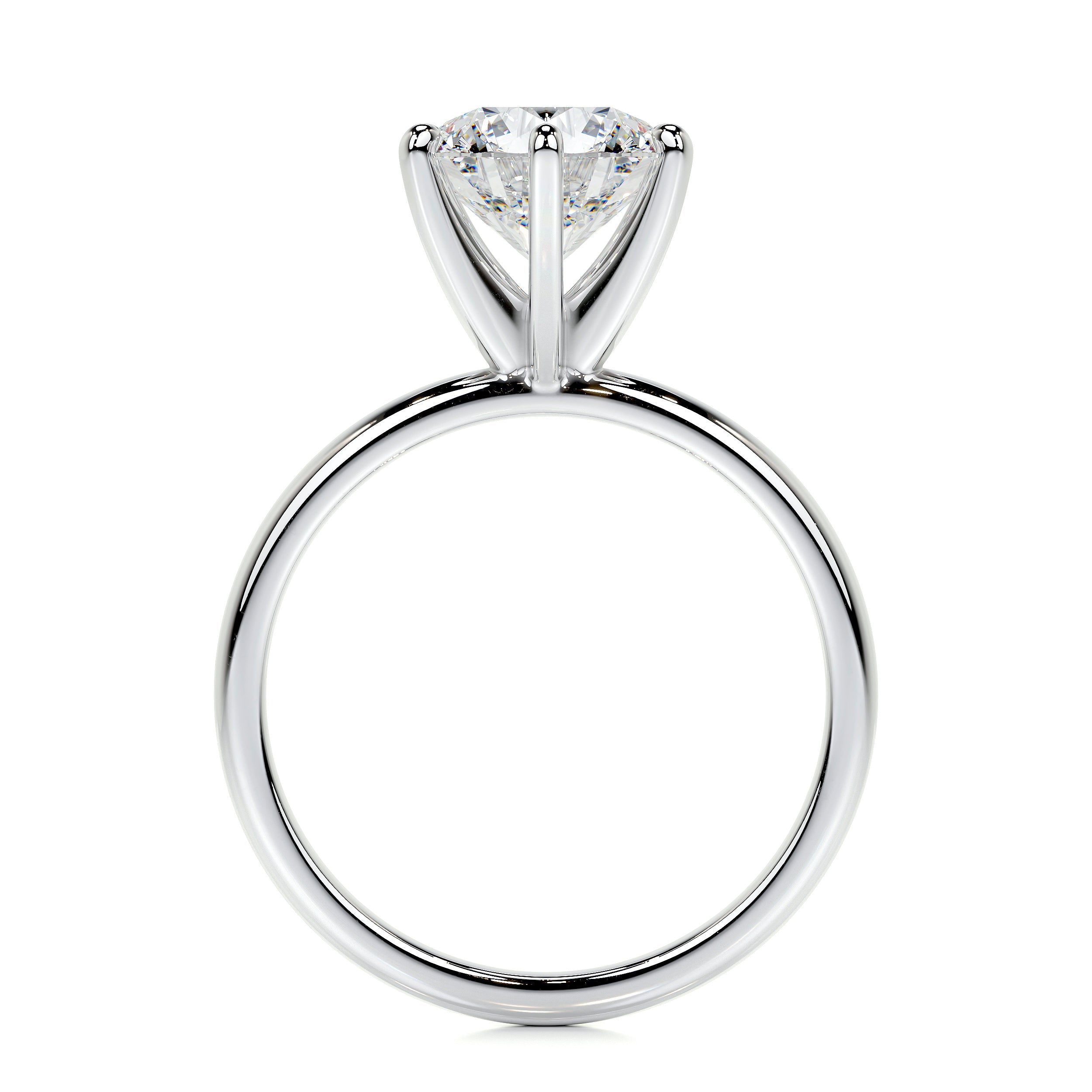 Jessica Lab Grown Diamond Ring   (2 Carat) -14K White Gold