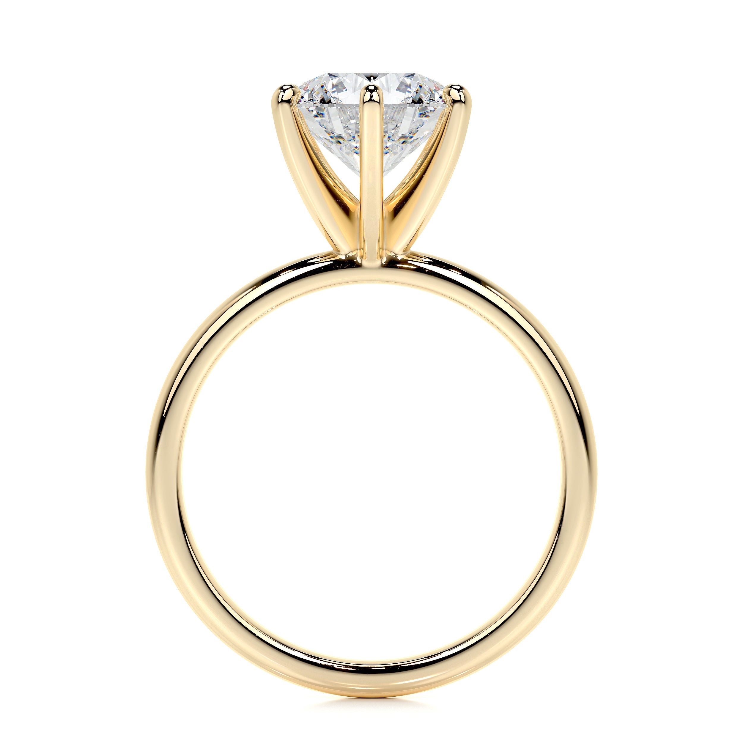 Jessica Lab Grown Diamond Ring (2 Carat) -18K Yellow Gold