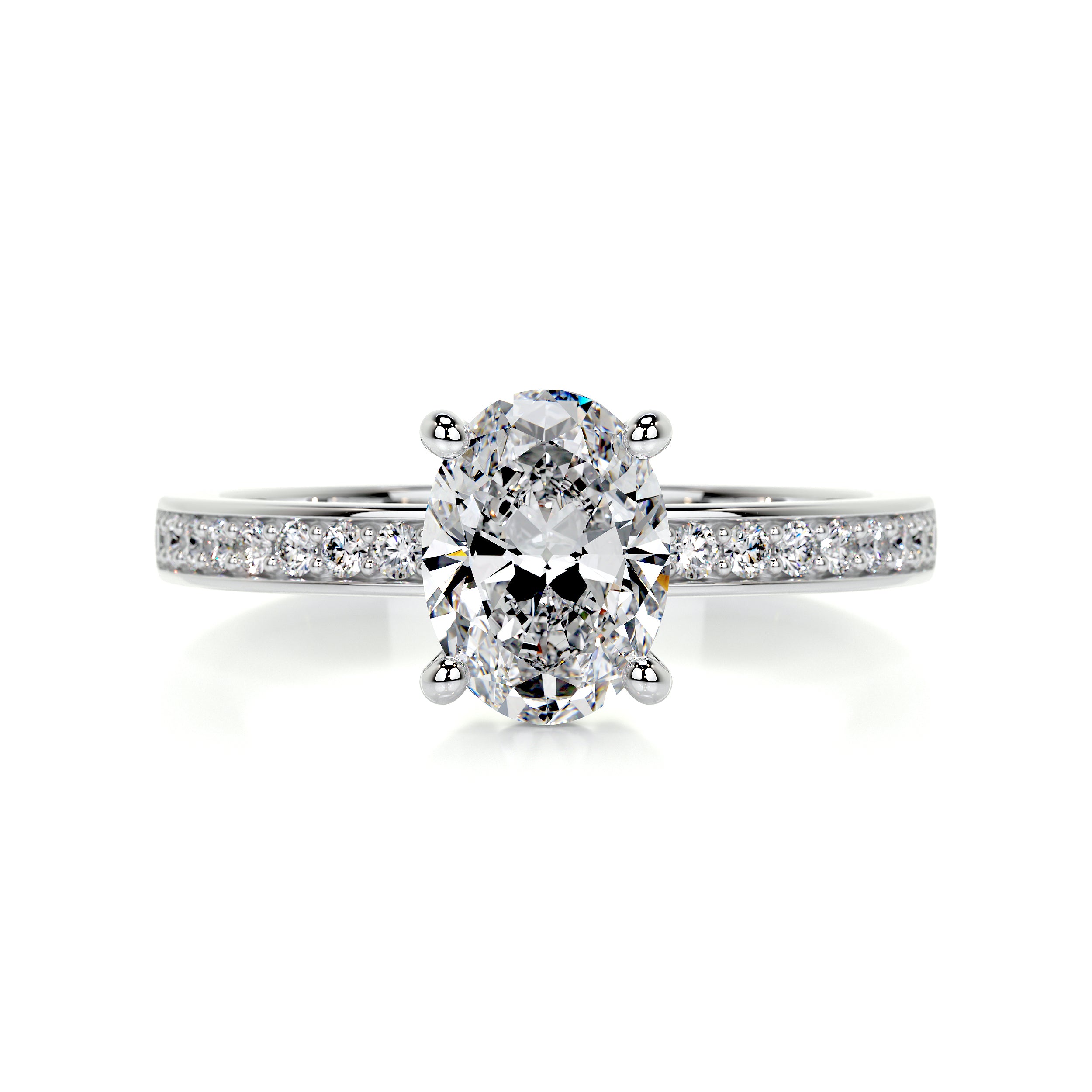 Giselle Diamond Engagement Ring -Platinum