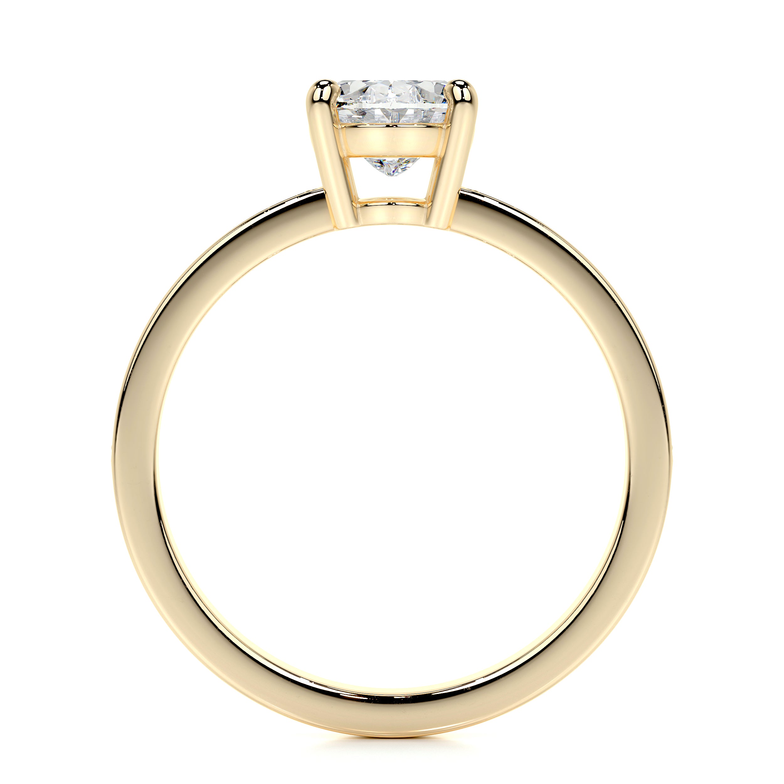 Giselle Lab Grown Diamond Ring -18K Yellow Gold