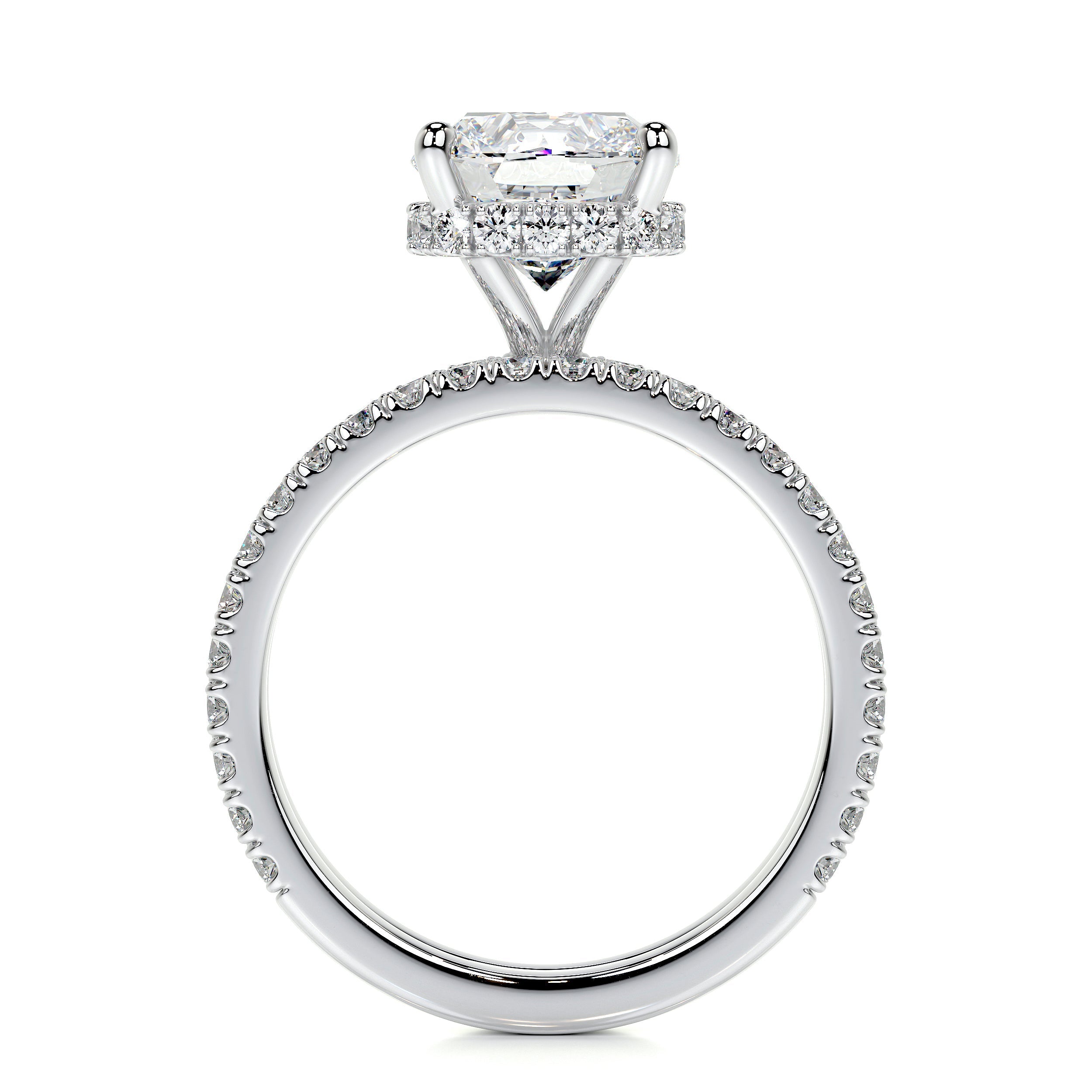 Madeline Lab Grown Diamond Bridal Set (3 Carat) -Platinum