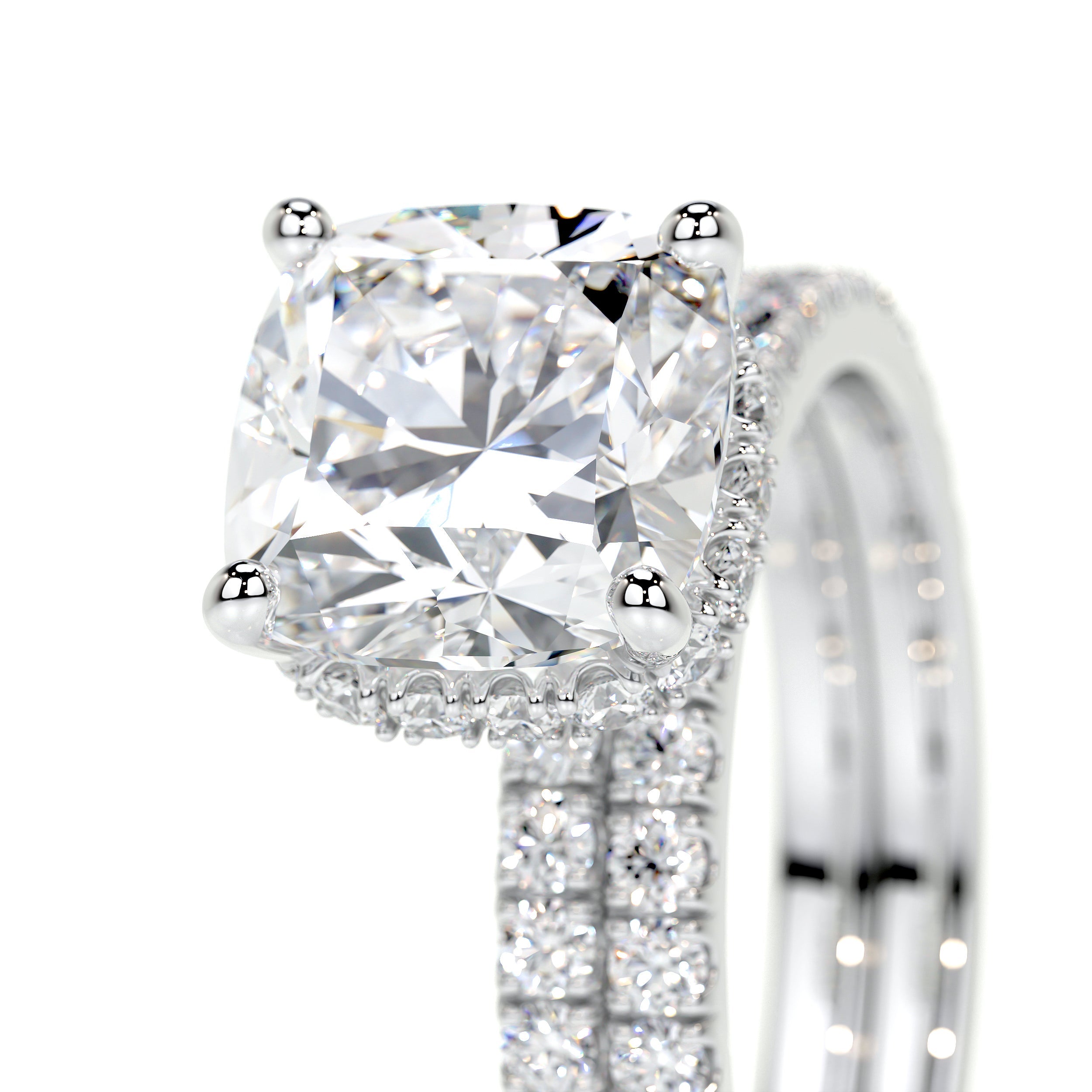 Madeline Lab Grown Diamond Bridal Set (3 Carat) -18K White Gold