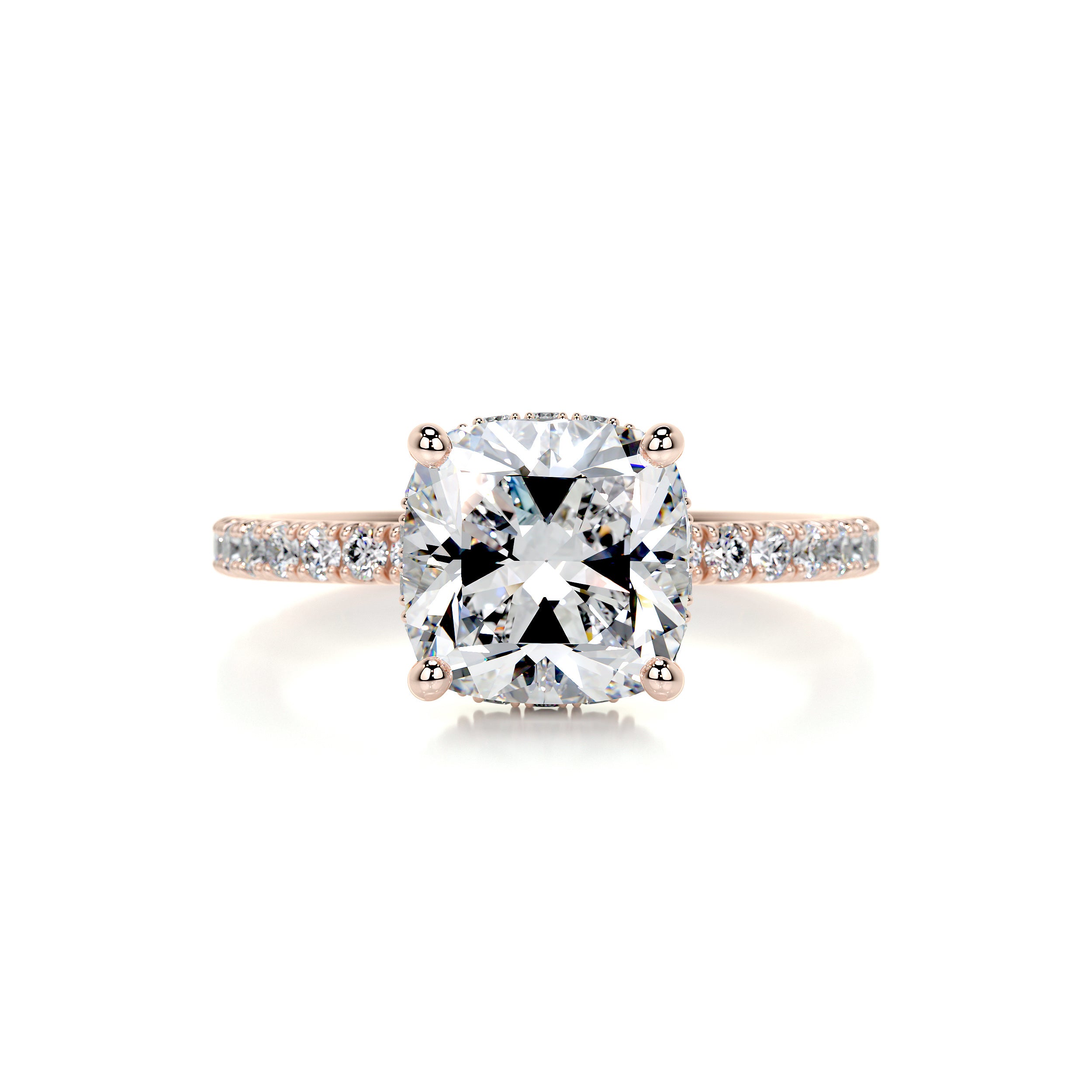 Madeline Diamond Engagement Ring -14K Rose Gold