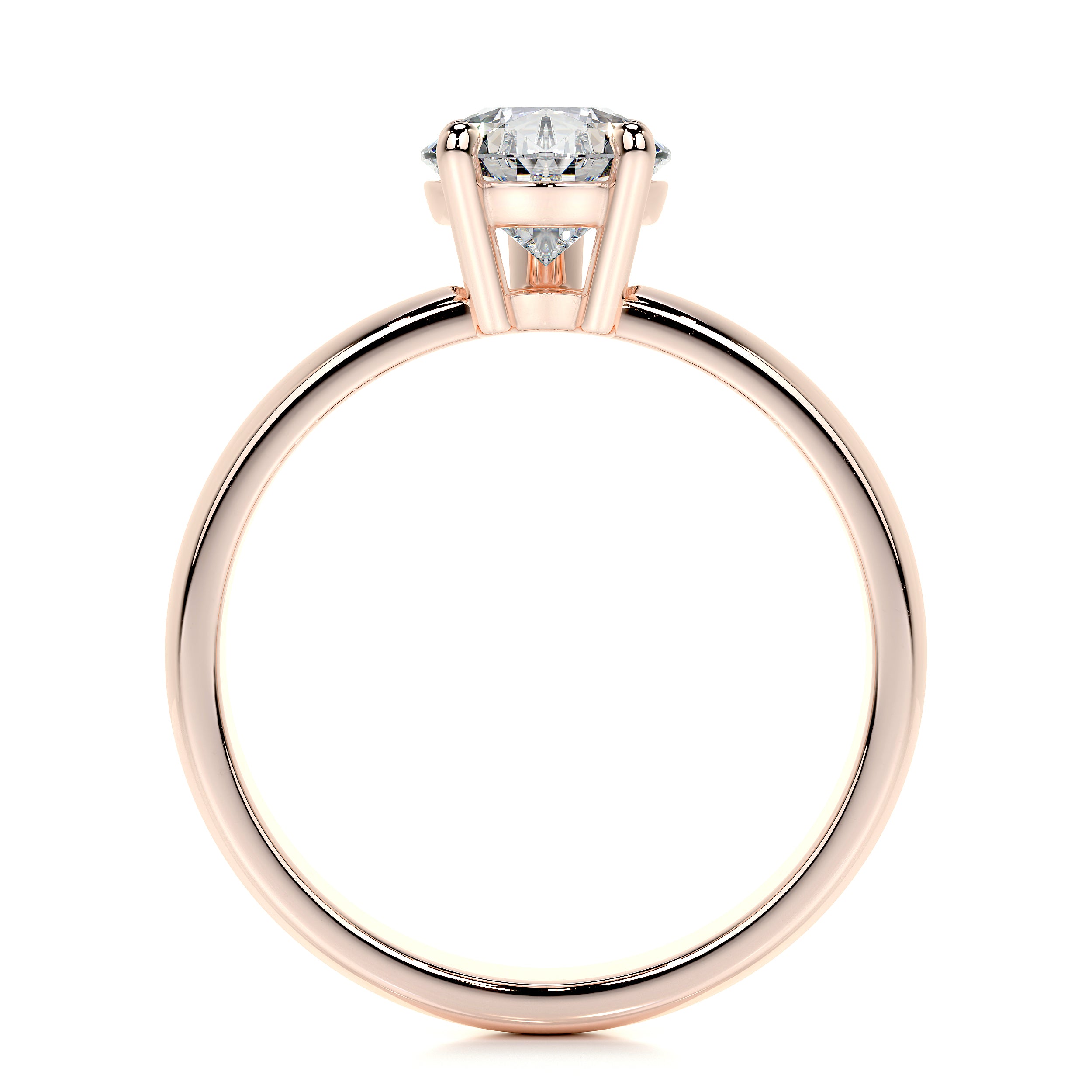 Hannah Lab Grown Diamond Ring -14K Rose Gold
