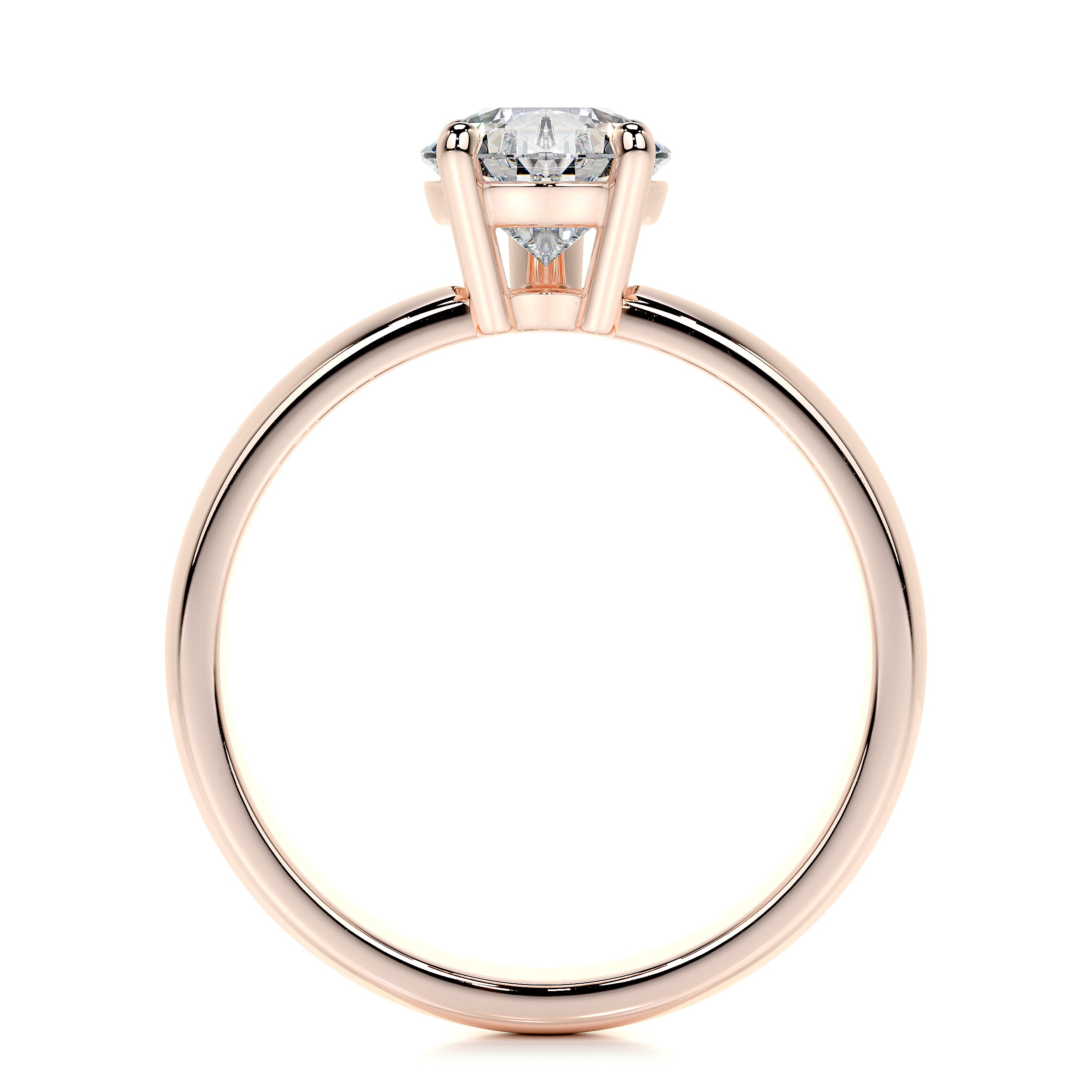 Hannah Lab Grown Diamond Ring -14K Rose Gold