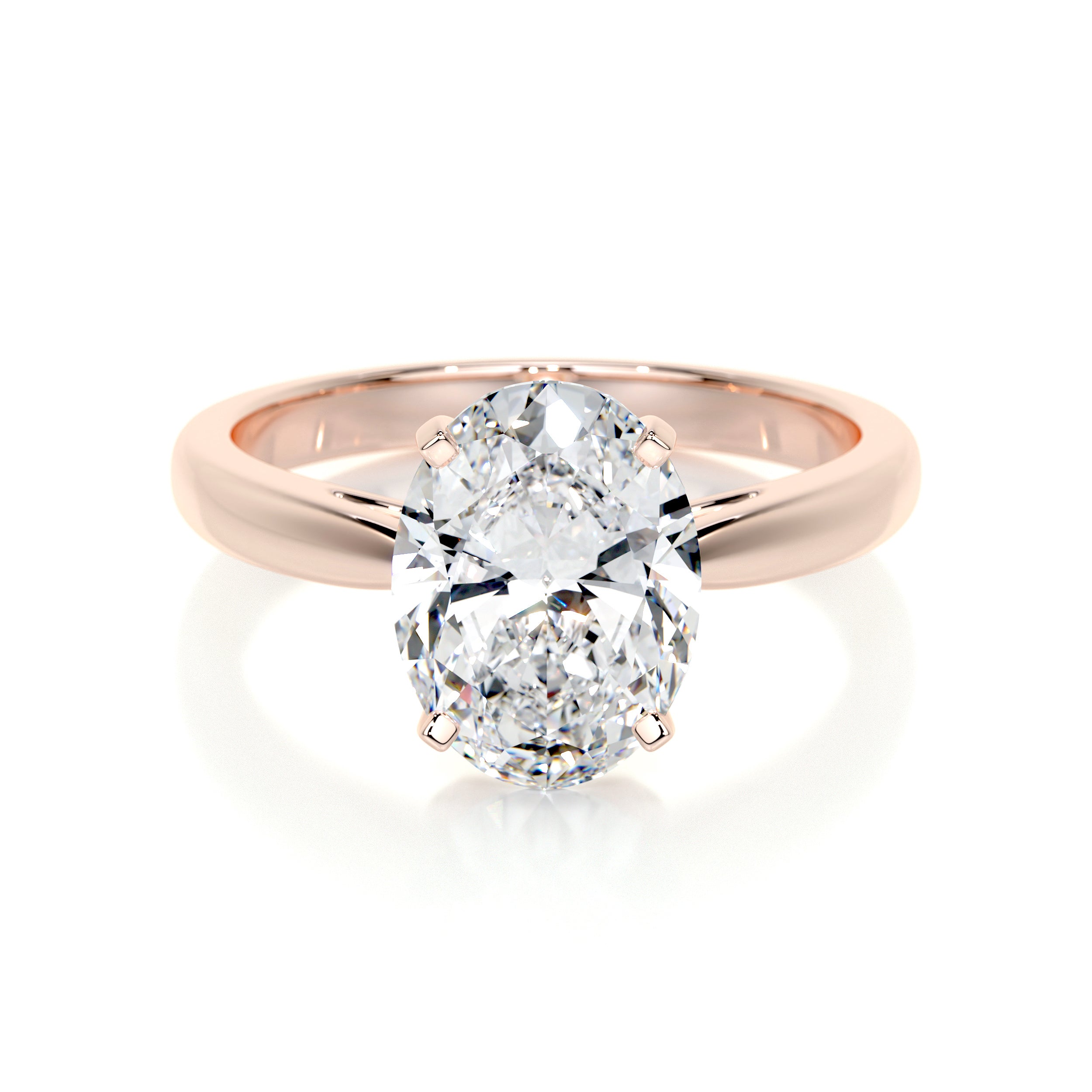 Diana Lab Grown Diamond Ring -14K Rose Gold