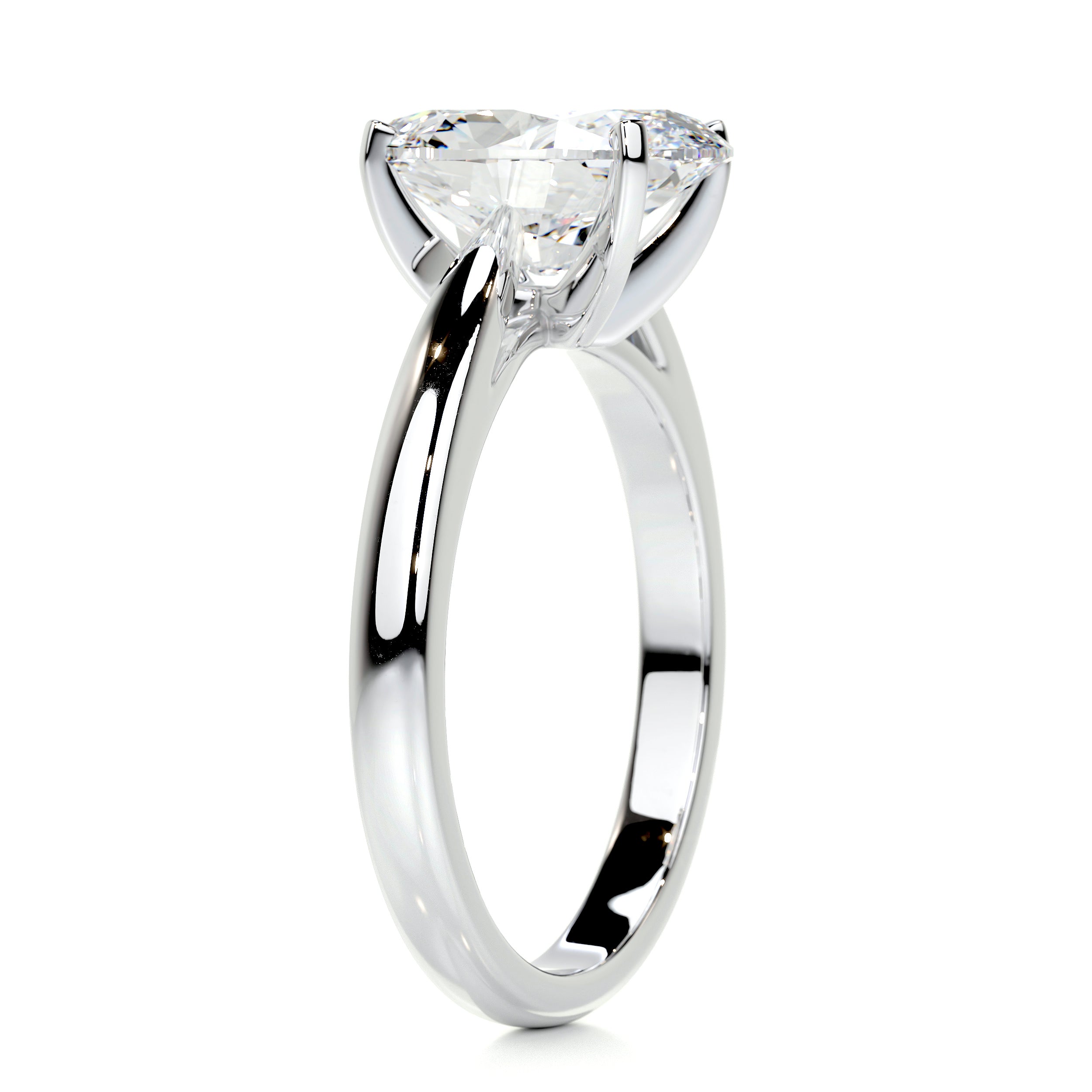 Diana Diamond Engagement Ring -14K White Gold