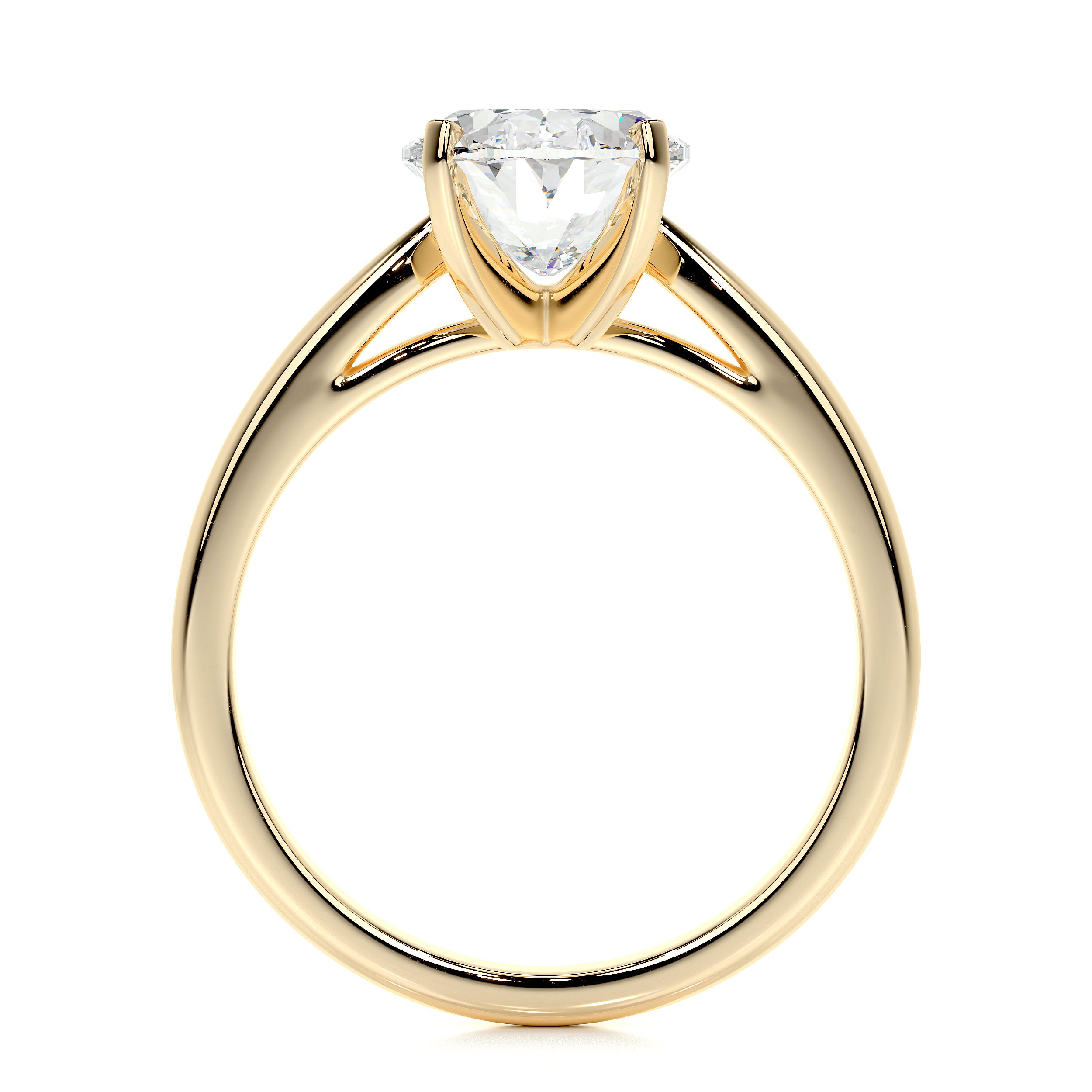Diana Lab Grown Diamond Ring -18K Yellow Gold