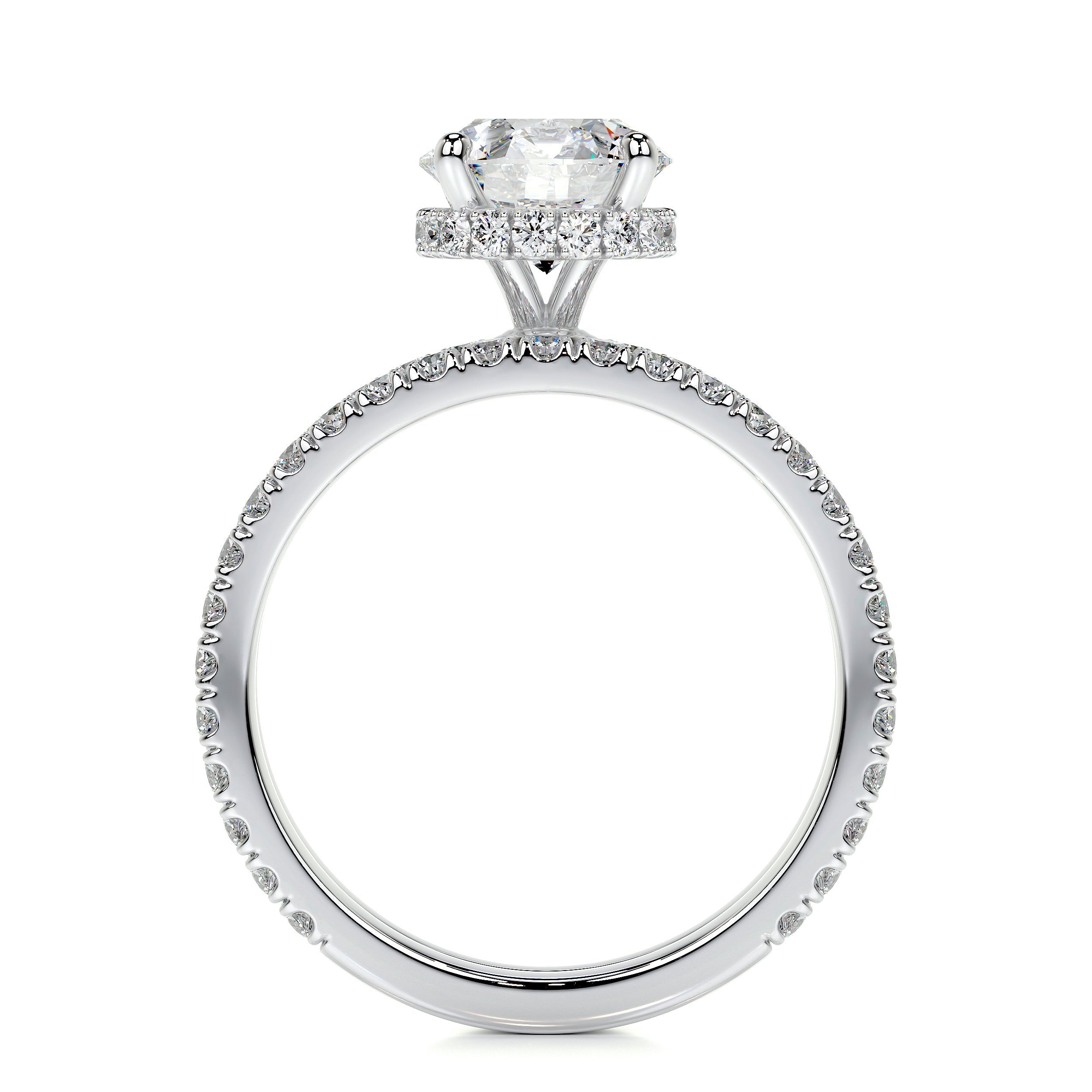 Vivienne Lab Grown Diamond Bridal Set -14K White Gold