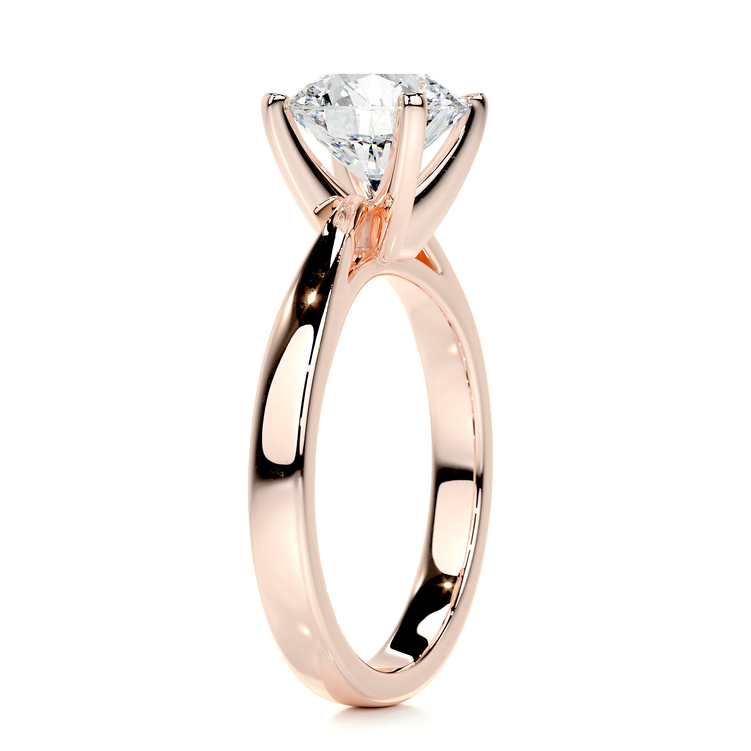 Diana Diamond Engagement Ring -14K Rose Gold