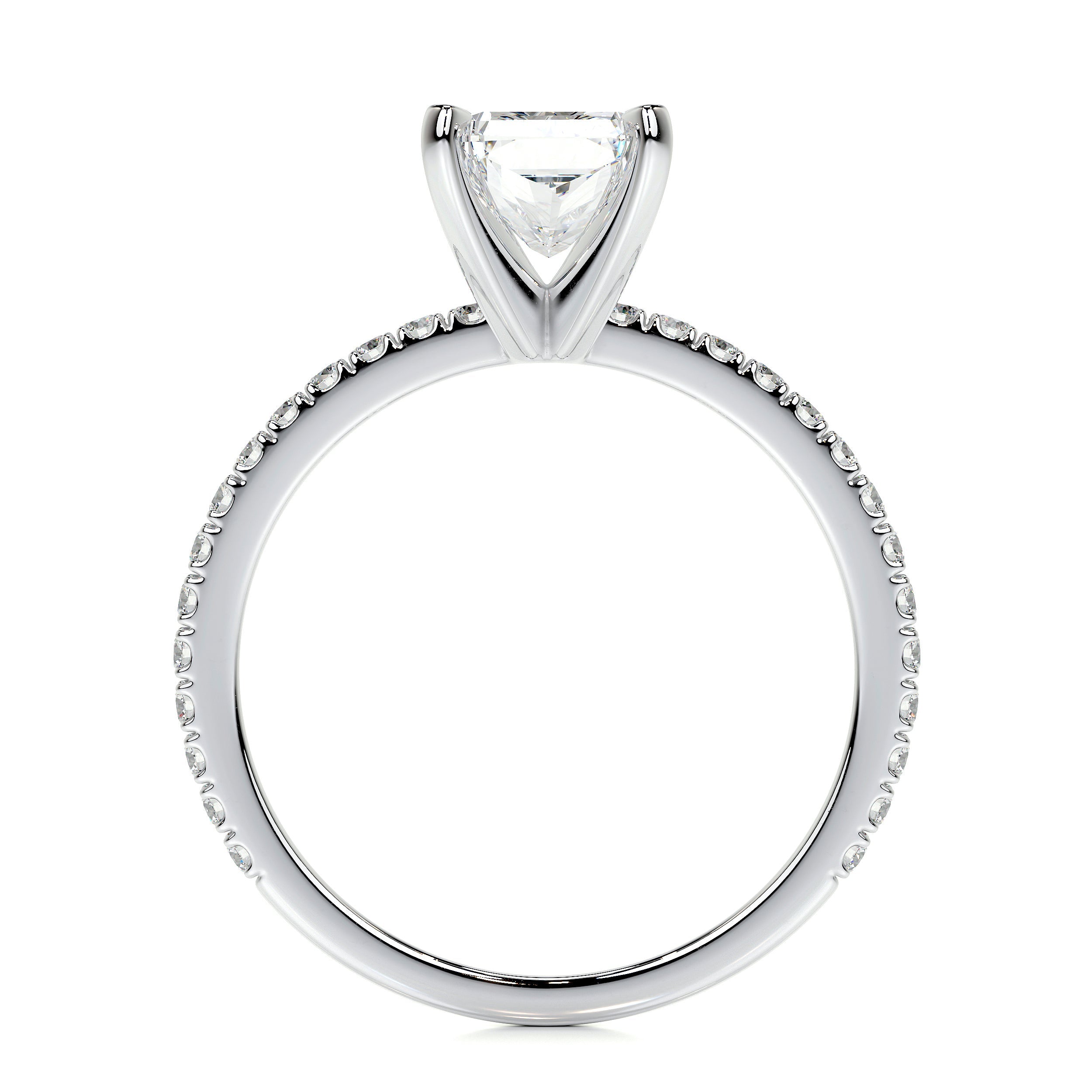 Audrey Lab Grown Diamond Ring (1.8 Carat) -Platinum