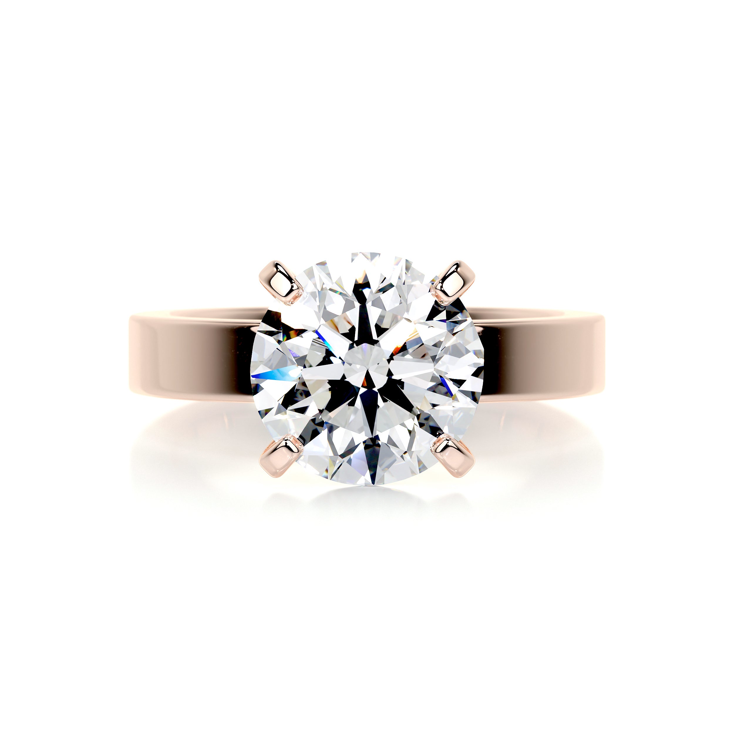 Kaia Diamond Engagement Ring -14K Rose Gold