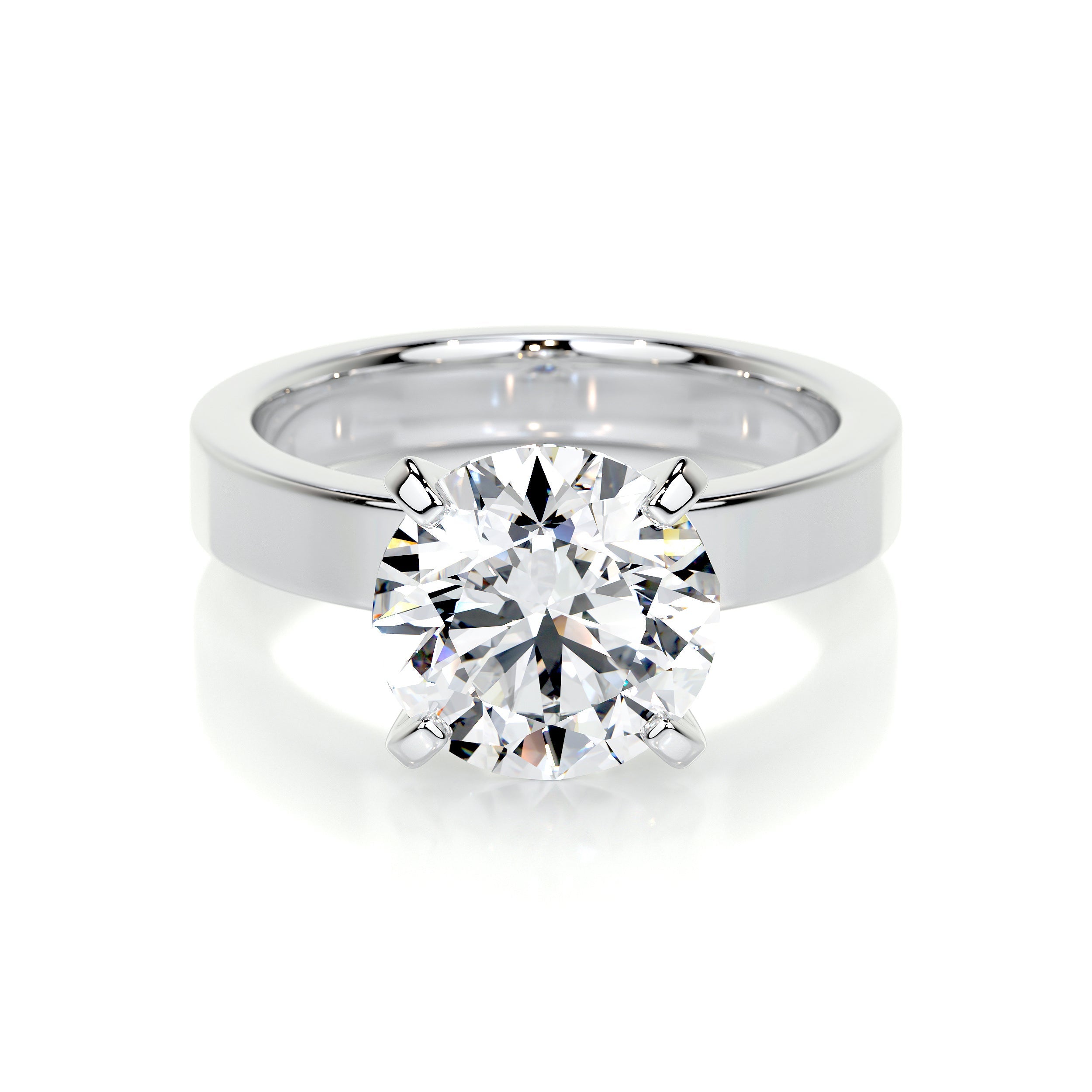 Kaia Lab Grown Diamond Ring (2 Carat) -14K White Gold