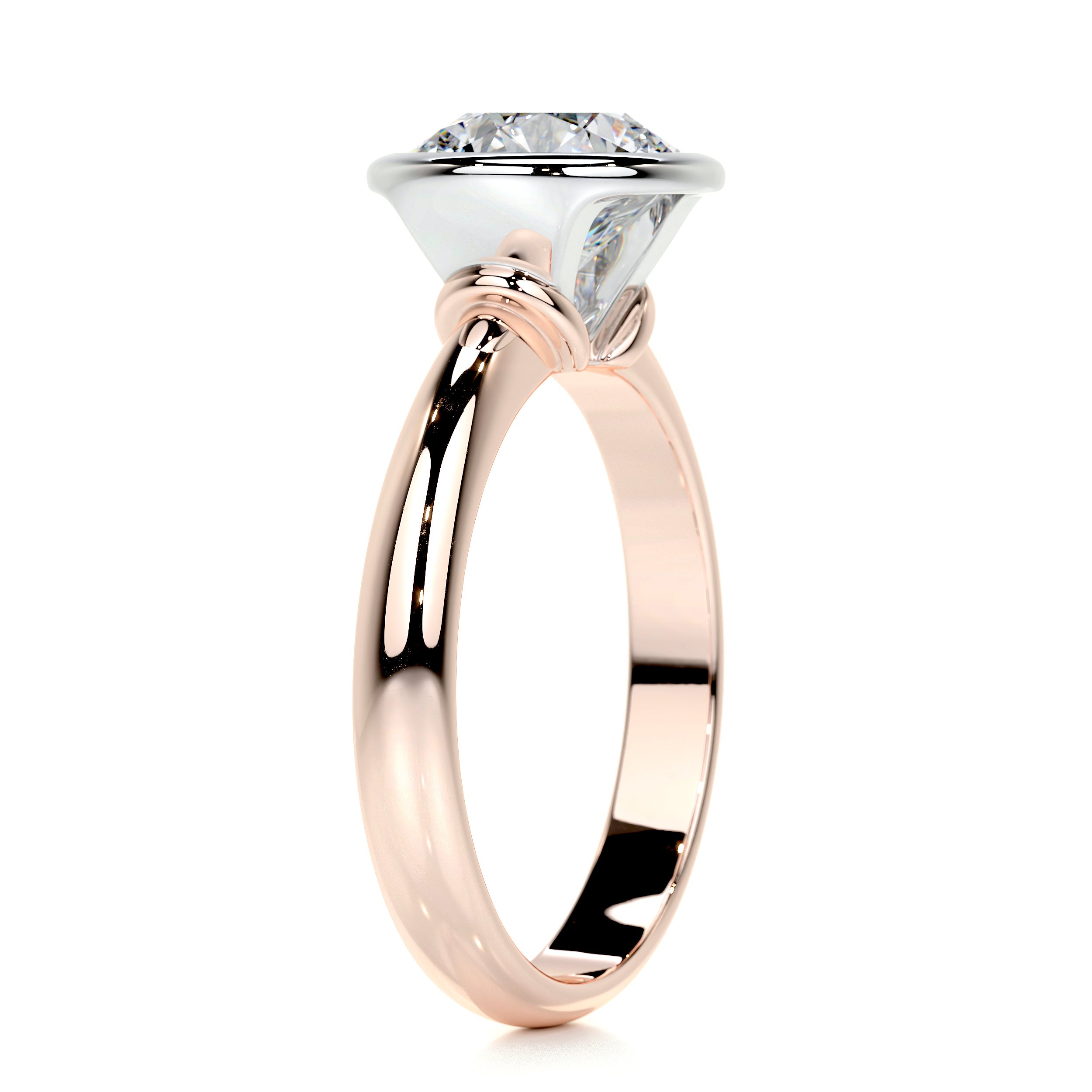 Kaylee Diamond Engagement Ring -14K Rose Gold