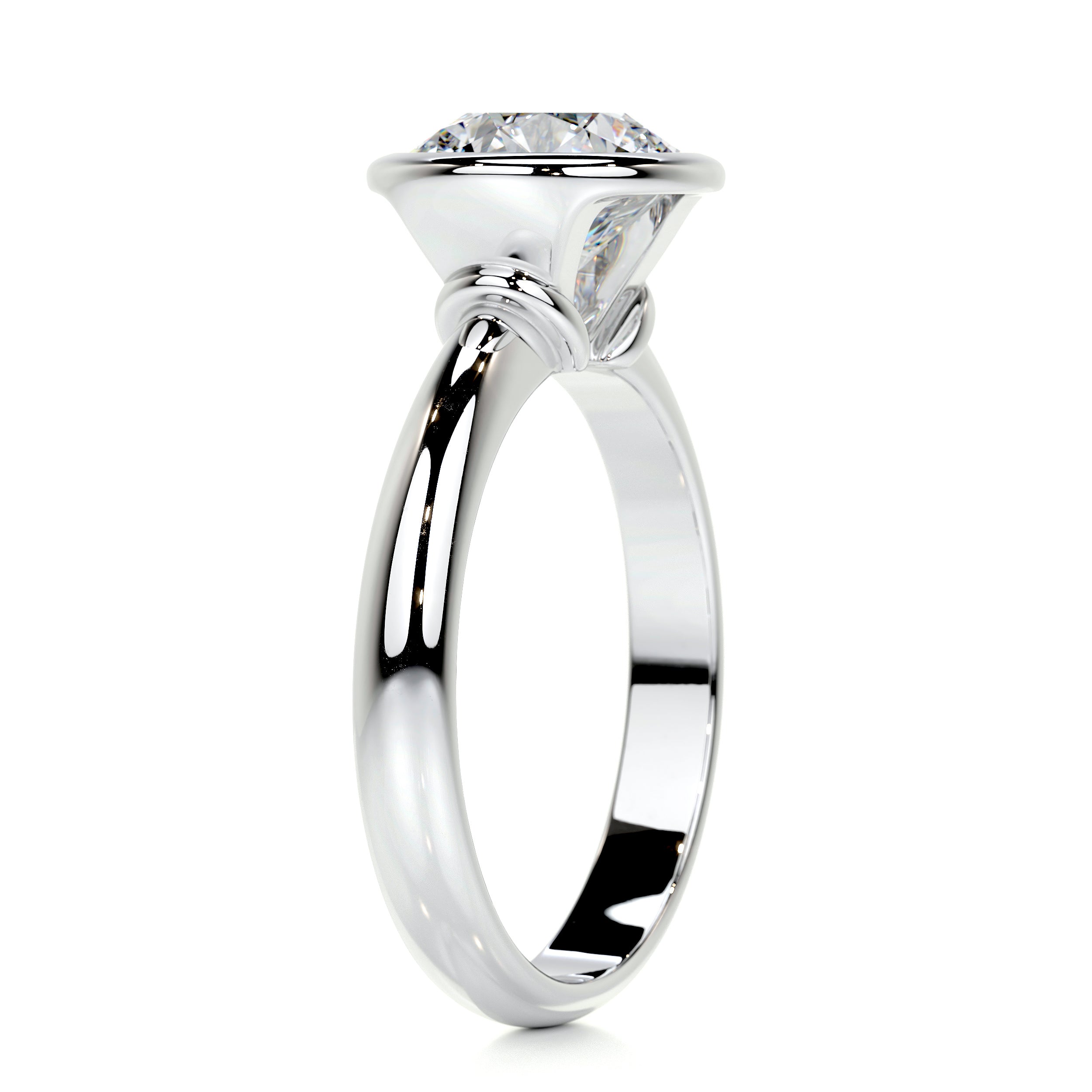 Kaylee Diamond Engagement Ring -14K White Gold