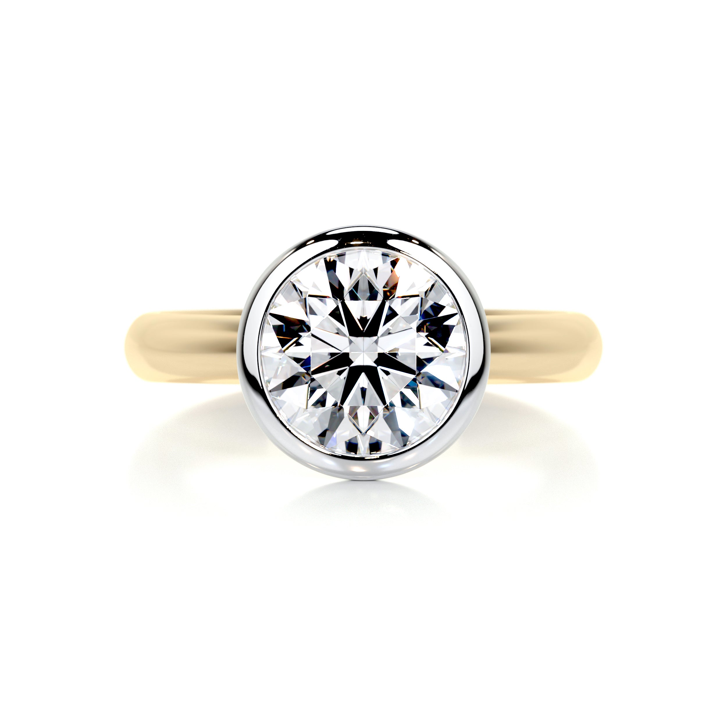 Kaylee Diamond Engagement Ring -18K Yellow Gold