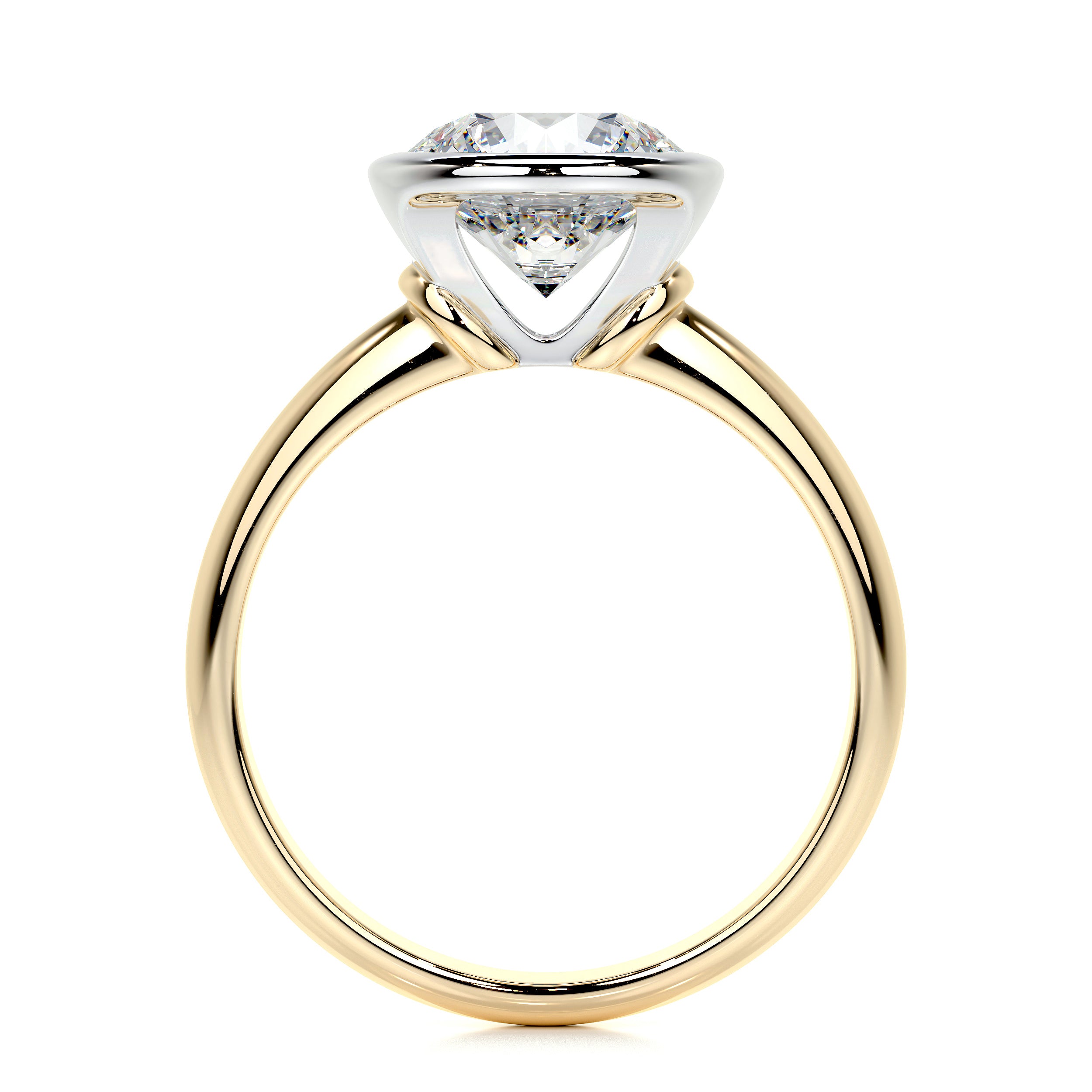 Kaylee Lab Grown Diamond Ring -18K Yellow Gold