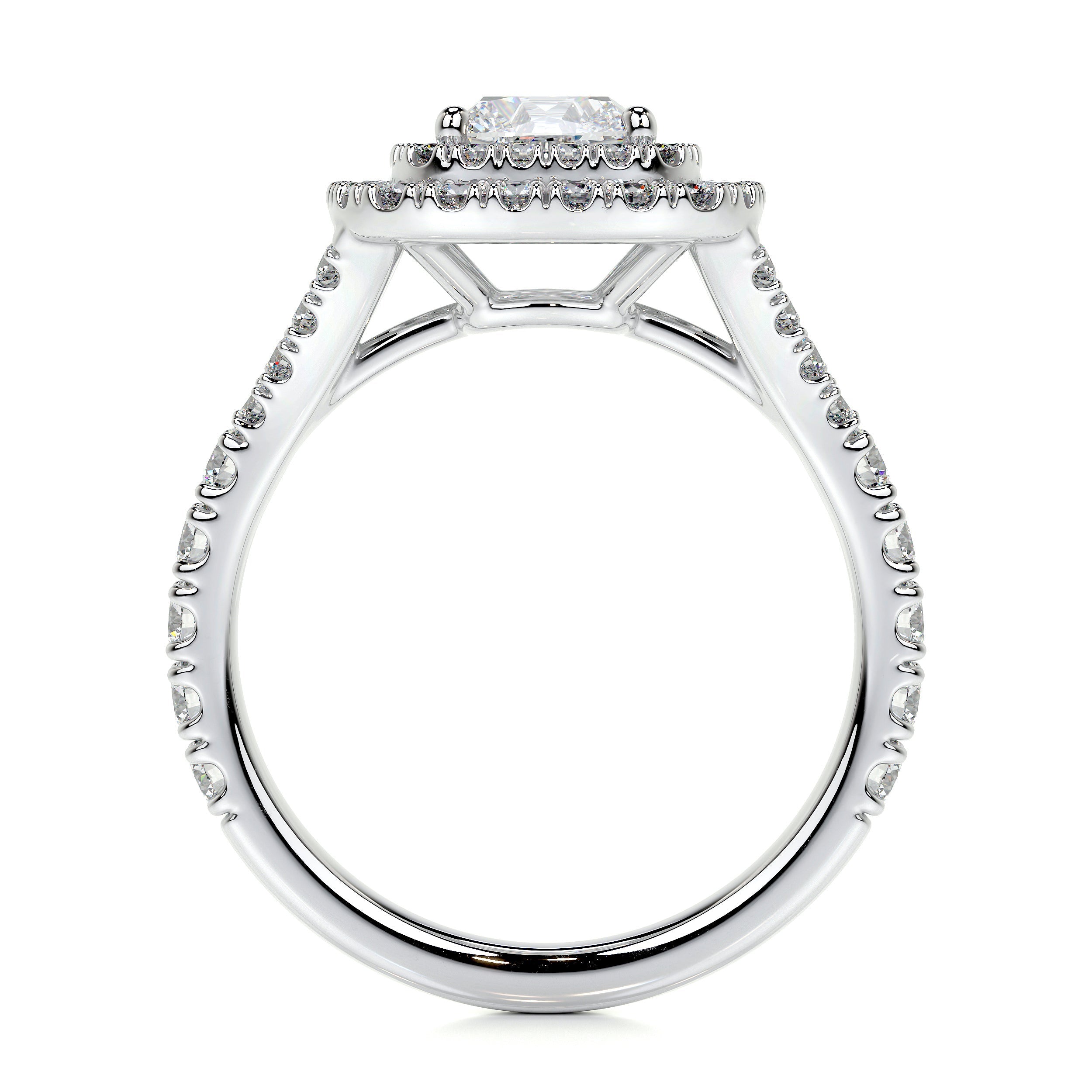 Tina Lab Grown Diamond Ring -18K White Gold