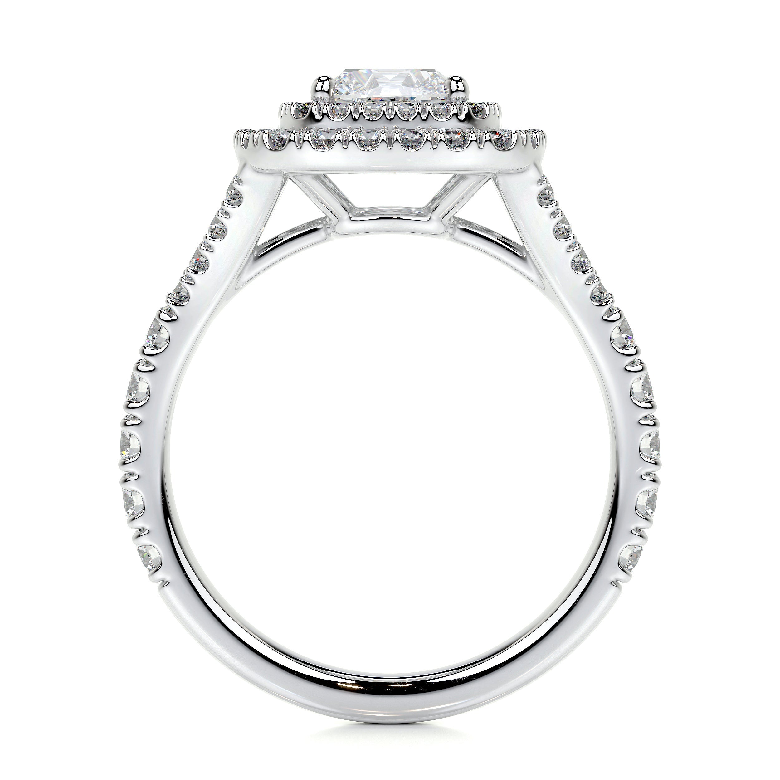 Tina Lab Grown Diamond Ring -14K White Gold