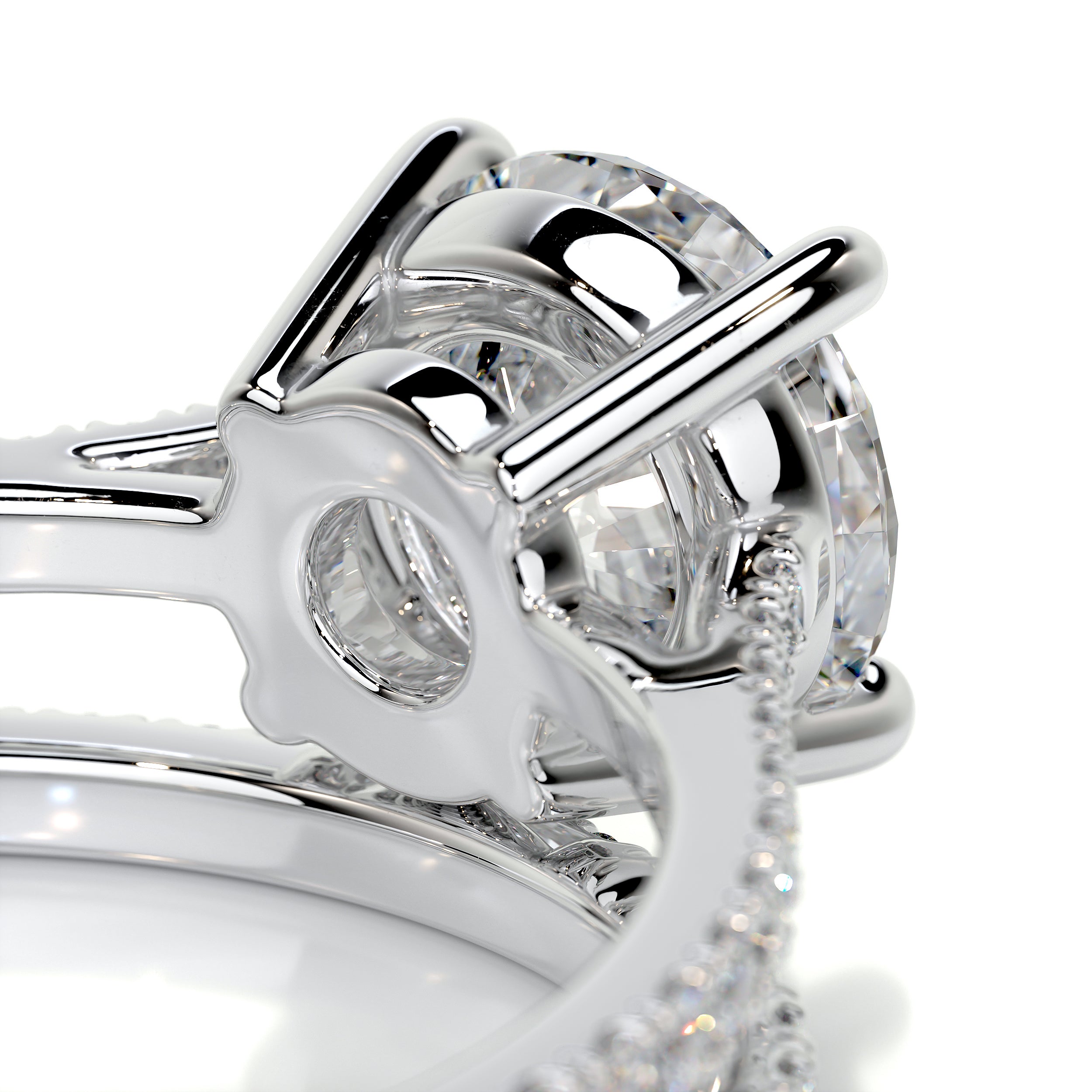 Anna Diamond Bridal Set -Platinum