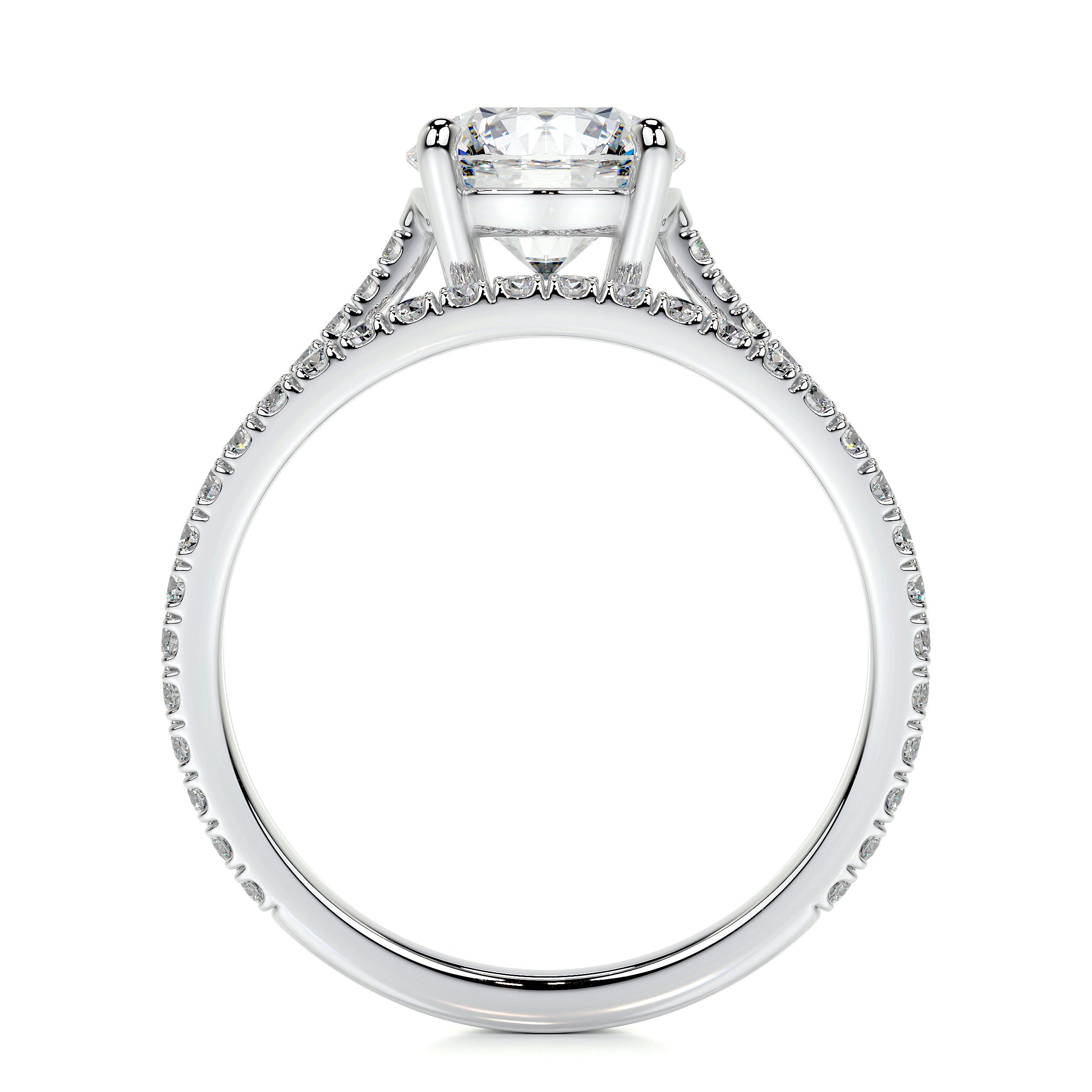 Anna Lab Grown Diamond Bridal Set   (2 Carat) -Platinum