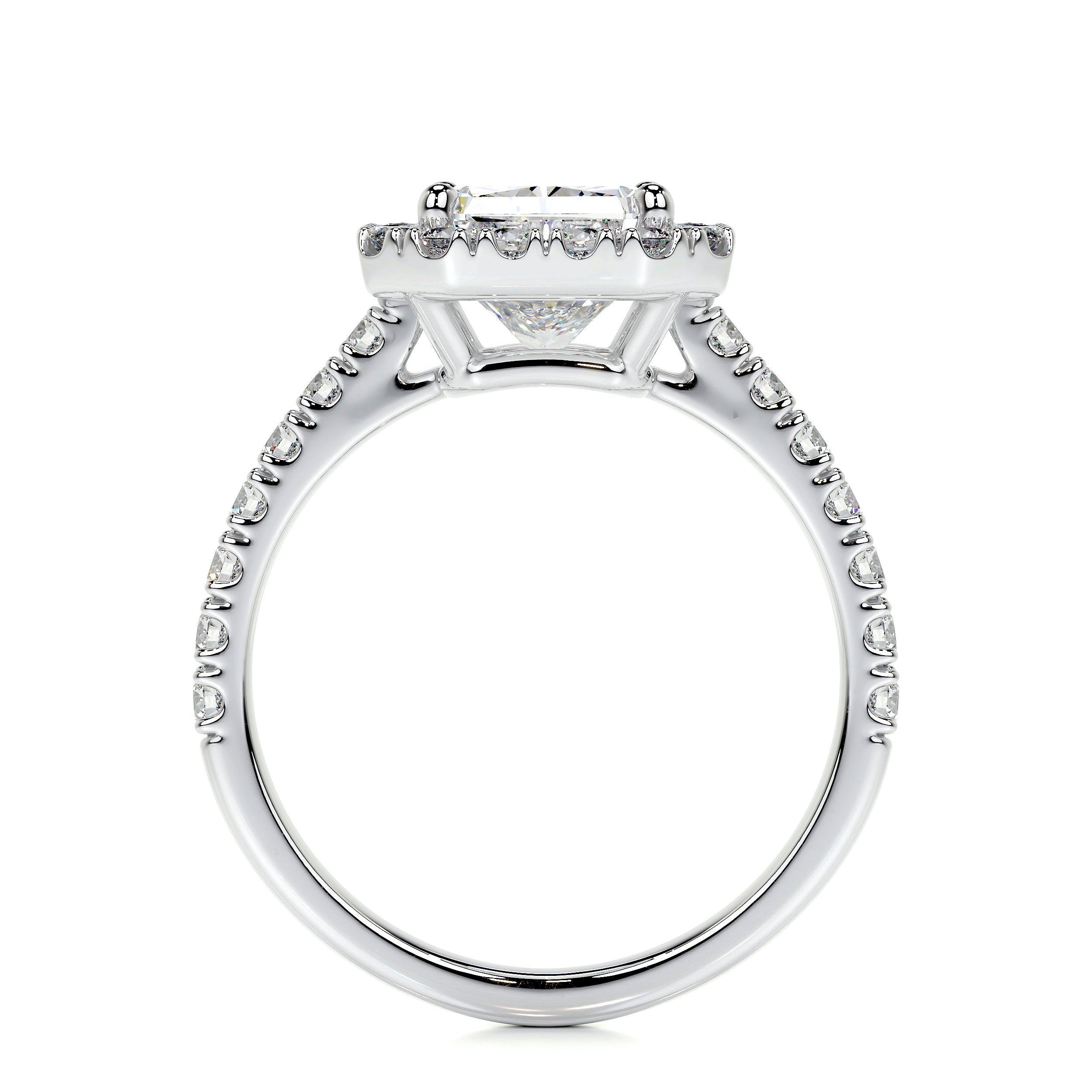 Andrea Lab Grown Diamond Ring   (2.5 Carat) -Platinum
