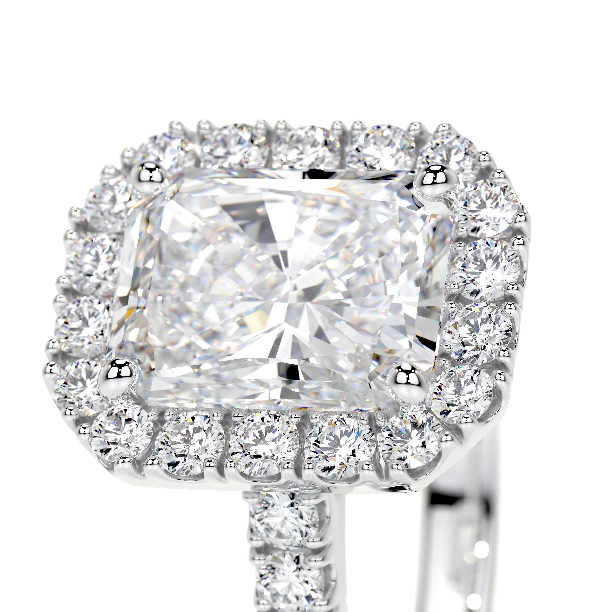 Andrea Lab Grown Diamond Ring   (2.5 Carat) -14K White Gold