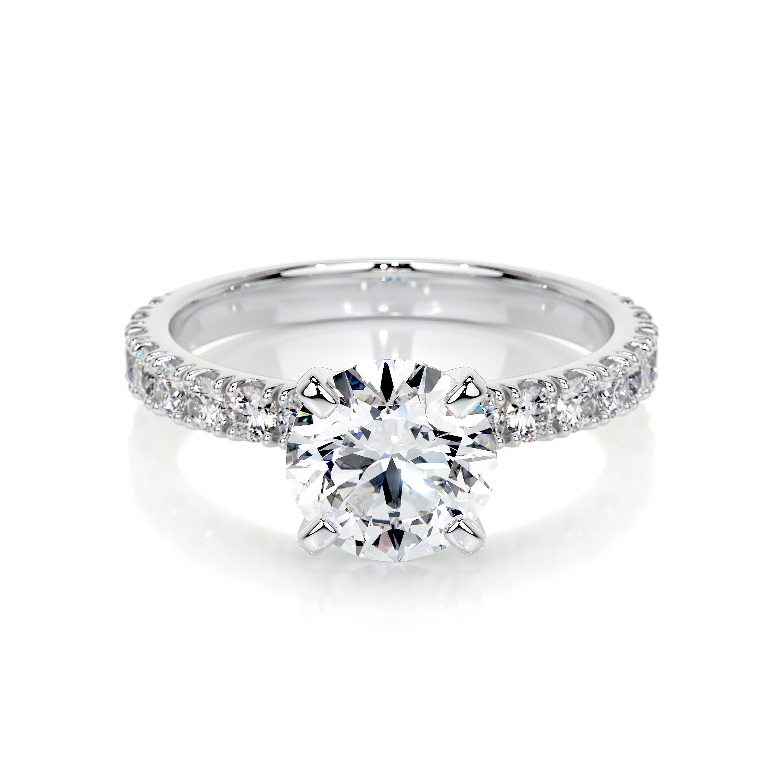 Alison Lab Grown Diamond Ring (2 Carat) -Platinum